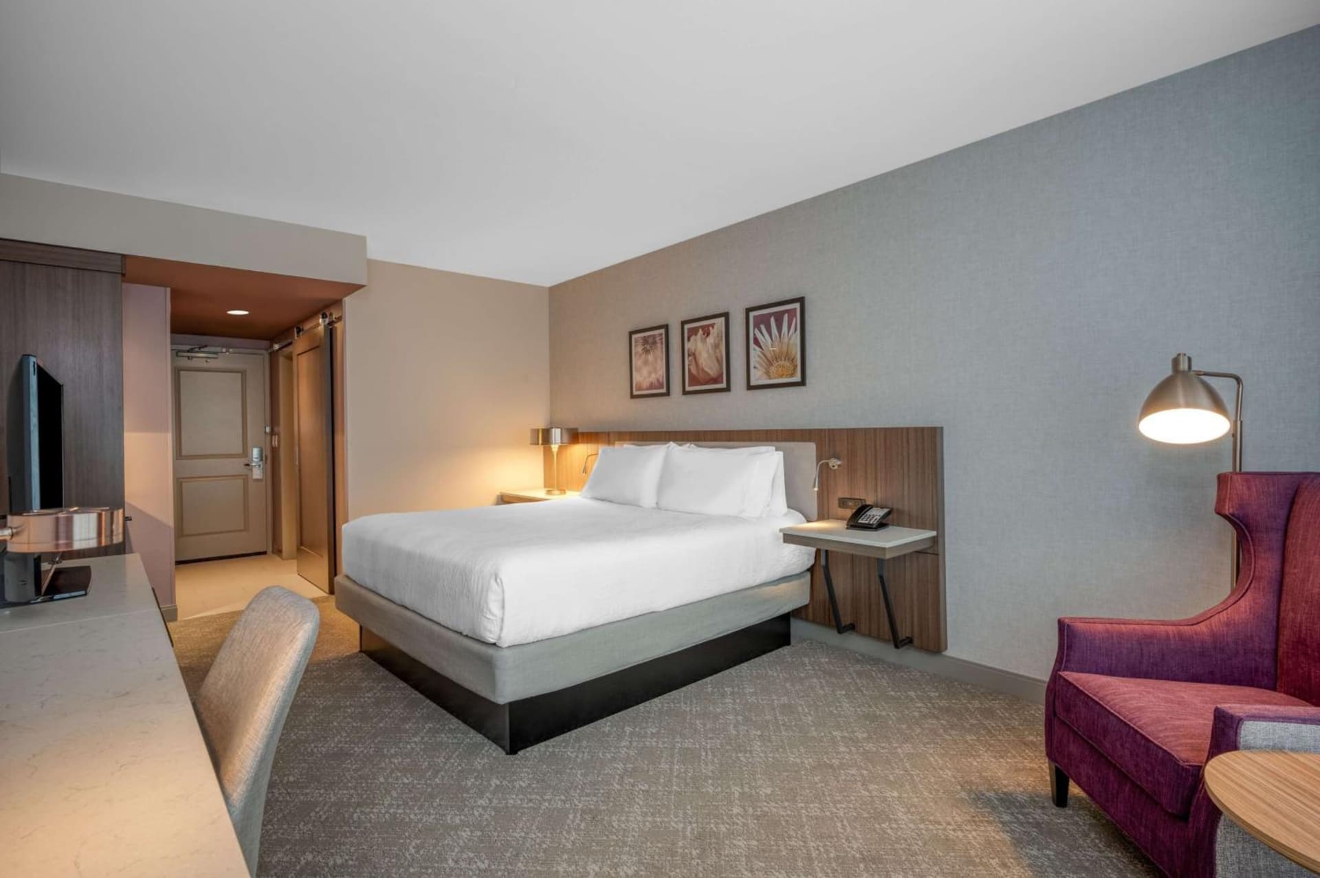 Premium King Room at Hilton Garden Inn Boston Logan Airport in Boston, MA