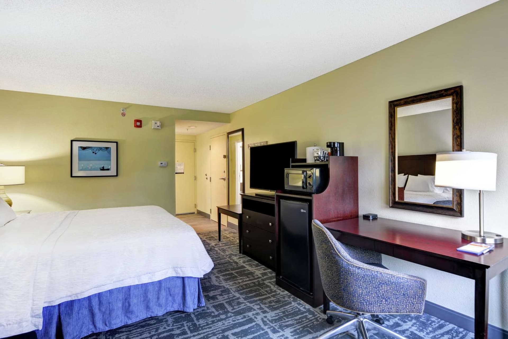 King Studio with Sofa Bed at Hampton Inn Jacksonville Ponte Vedra in Jacksonville Beach, FL