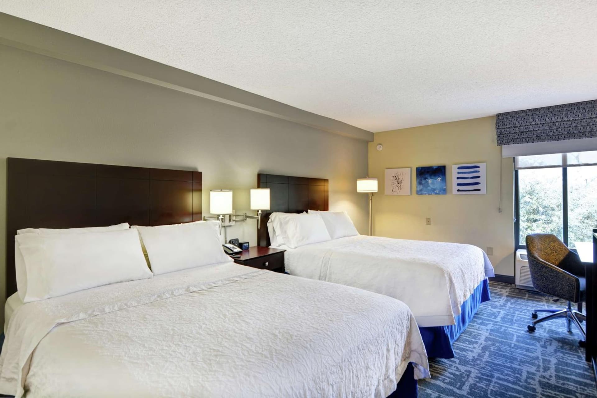 Queen Room with Two Queen Beds at Hampton Inn Jacksonville Ponte Vedra in Jacksonville Beach, FL