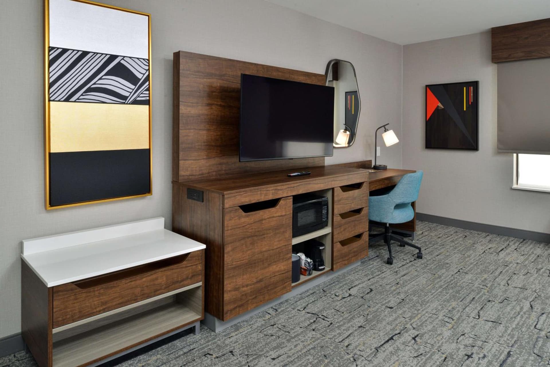 Room with Two Queen Beds - Non-Smoking at Hampton Inn & Suites Las Vegas Airport in Las Vegas, NV