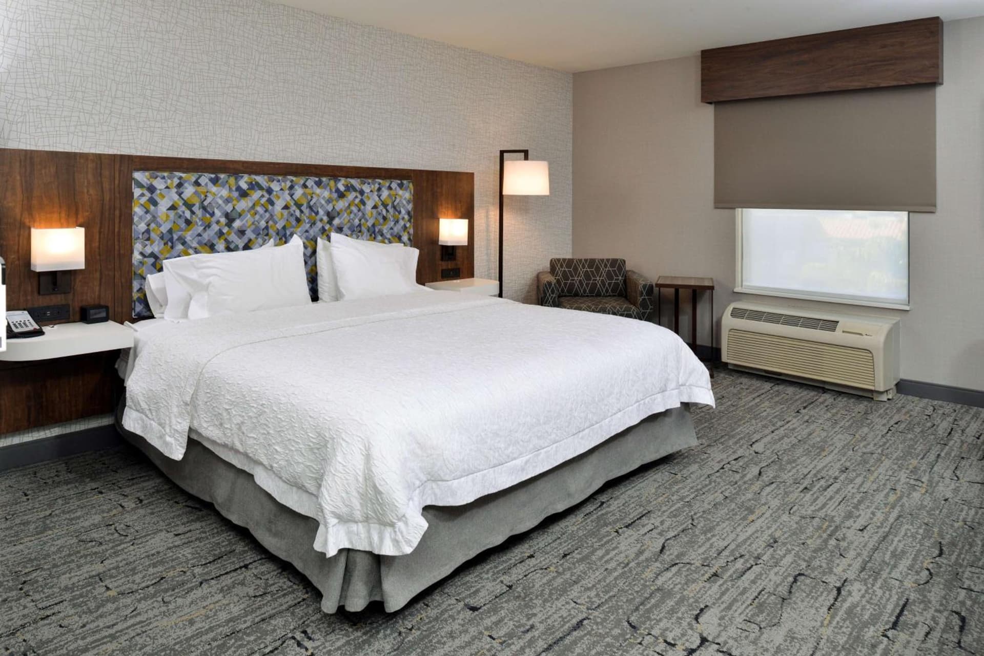 King Room with Accessible Tub - Mobility and Hearing Access/Non-Smoking at Hampton Inn & Suites Las Vegas Airport in Las Vegas, NV