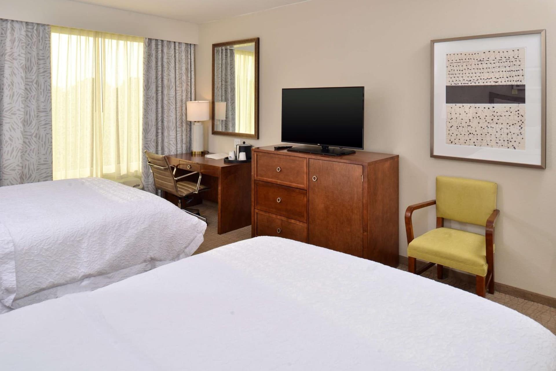 Queen Room with Two Queen Beds at Hampton Inn & Suites Orlando/Downtown South - Medical Center in Orlando, FL
