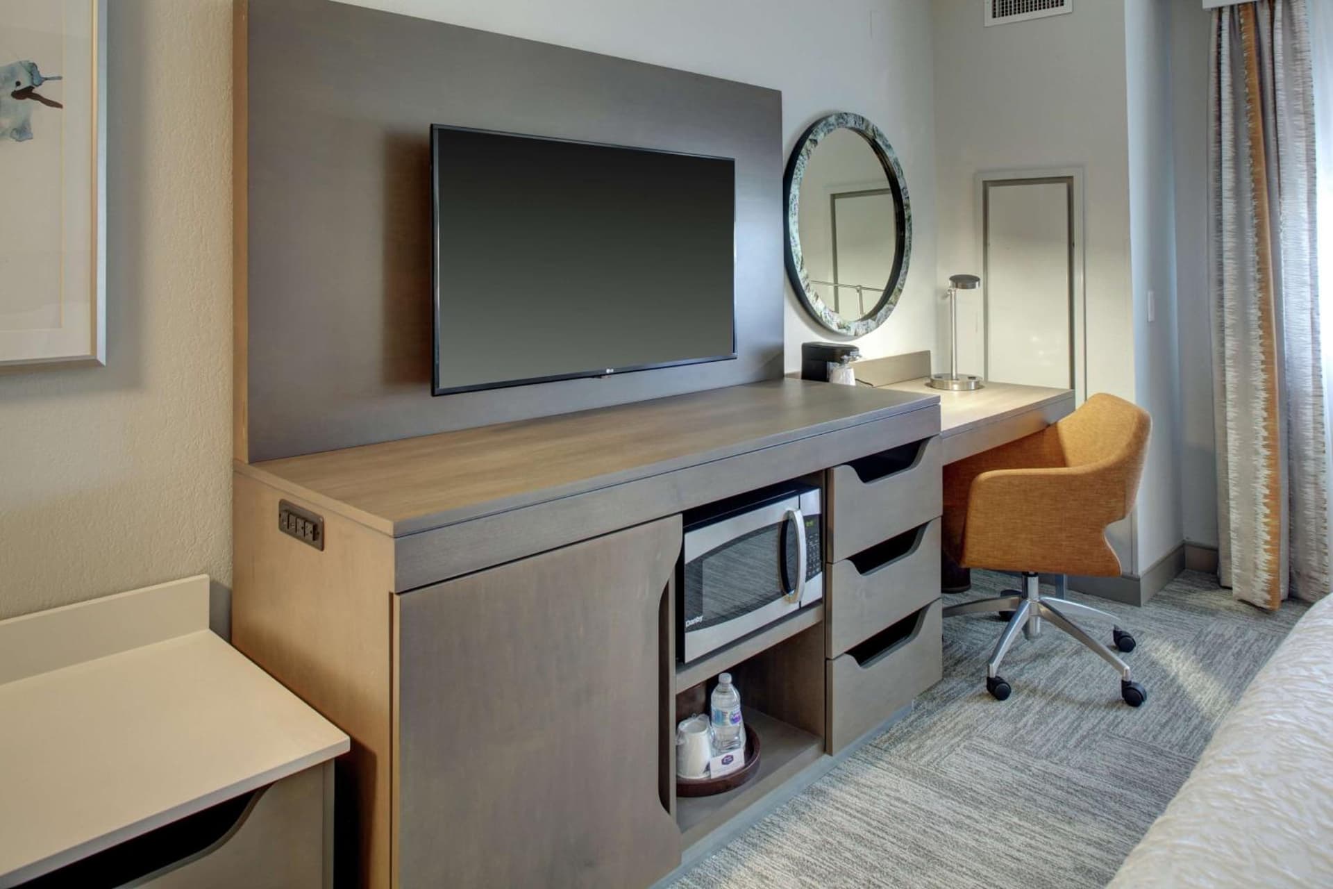 King Room with King Bed - Non-Smoking at Hampton Inn & Suites Miami Airport South/Blue Lagoon in Miami, FL