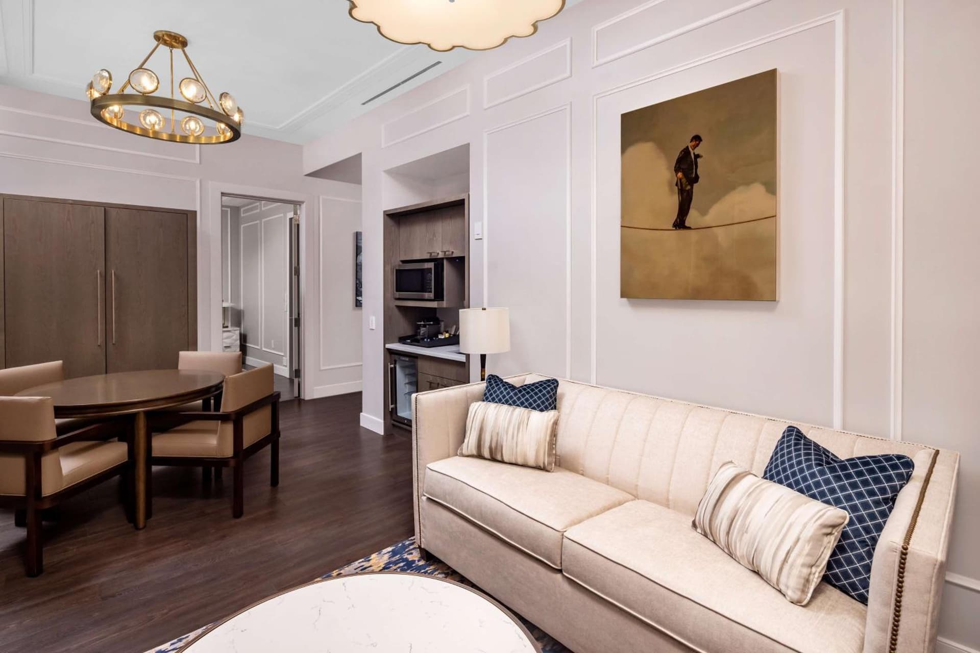 One-Bedroom King Penthouse Suite with Sofa Bed at Hilton Club The Quin New York in New York, NY