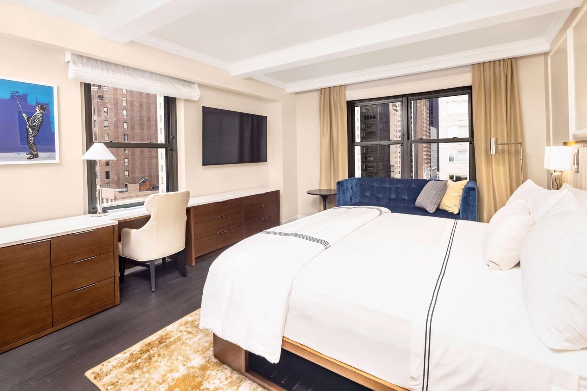 Deluxe King Studio Plus at Hilton Club The Quin New York in New York, NY
