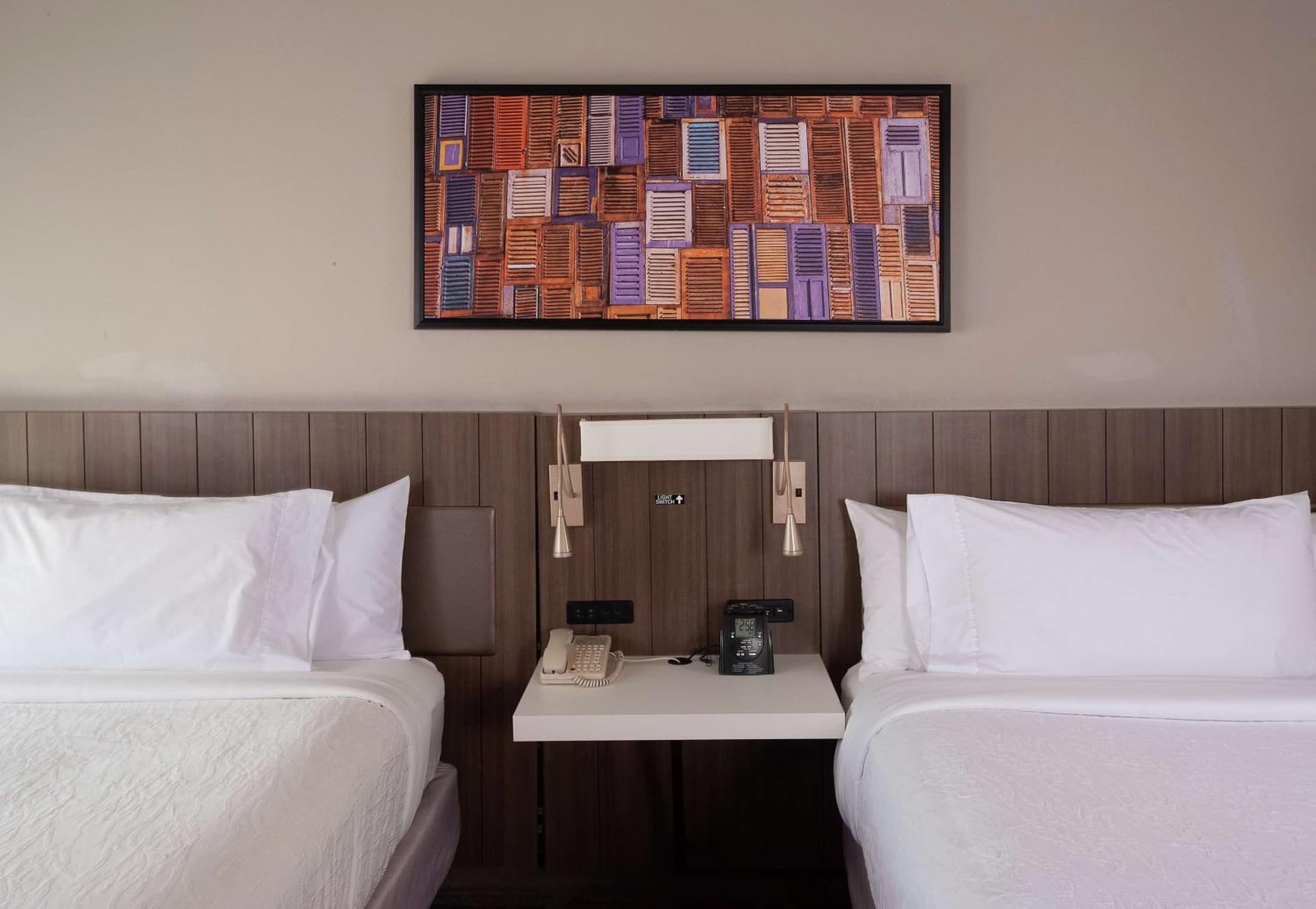 Queen Room with Two Queen Beds at Hilton Garden Inn Atlanta Airport/Millenium Center in Atlanta, GA
