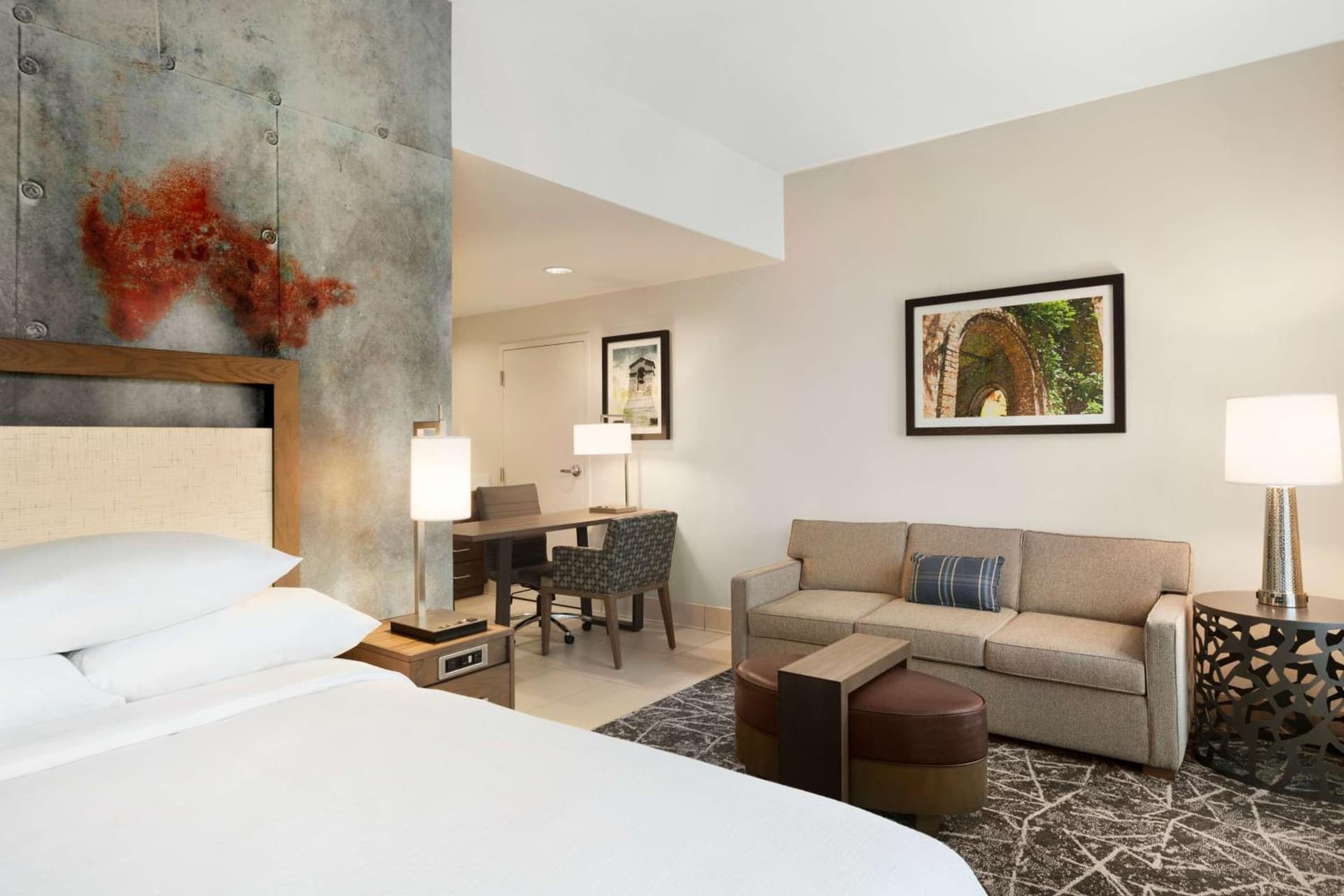King Studio Suite at Embassy Suites San Antonio Brooks City Base Hotel & Spa in San Antonio, TX