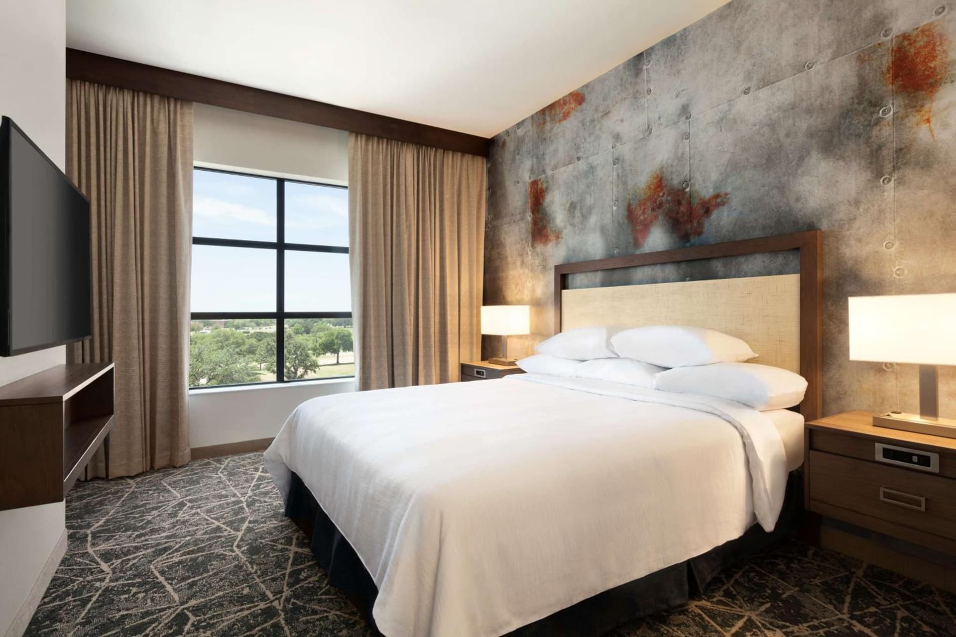 King Suite at Embassy Suites San Antonio Brooks City Base Hotel & Spa in San Antonio, TX