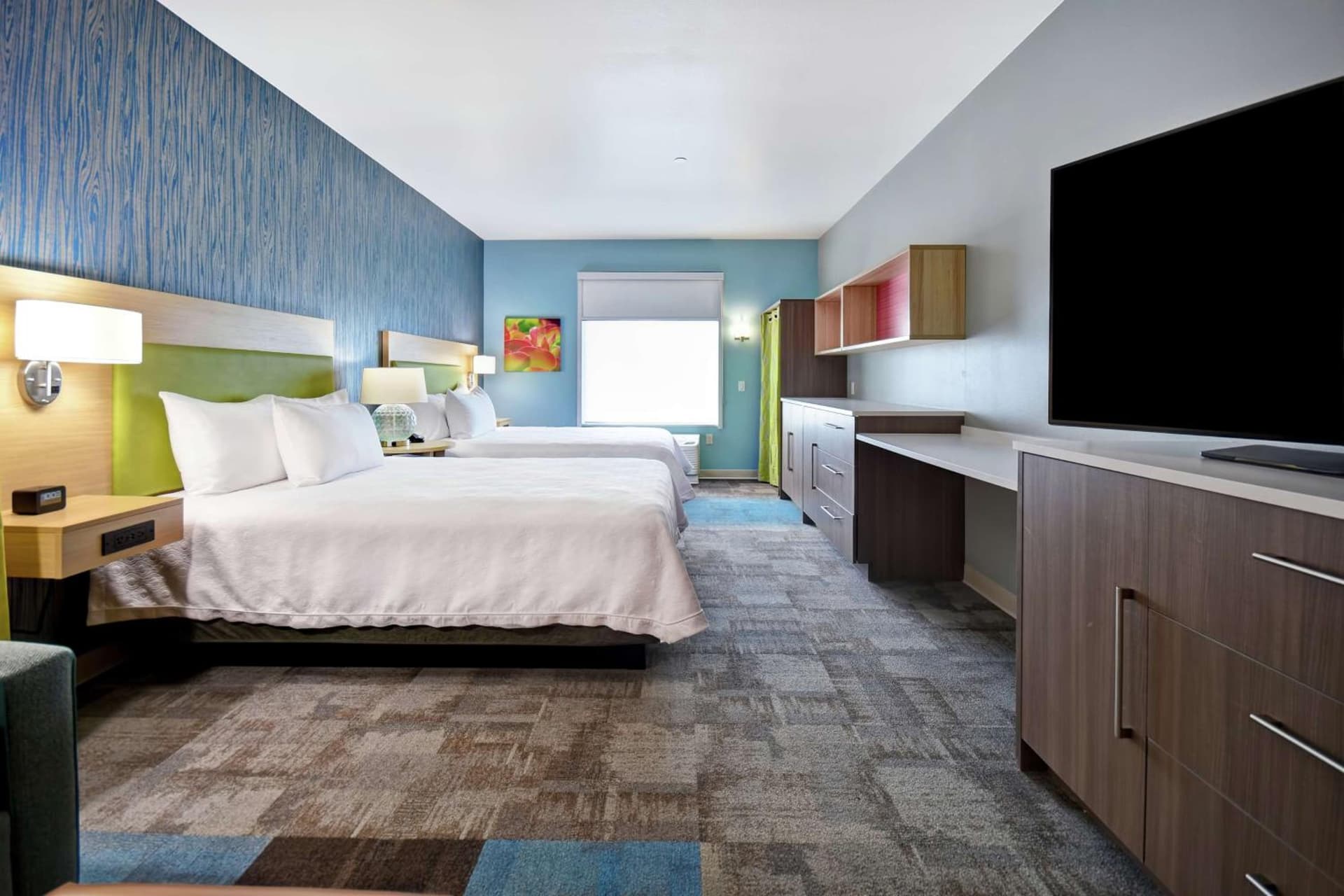 Studio Suite with Two Queen Beds - Hearing Access/Non-Smoking at Home2 Suites By Hilton San Francisco Airport North in South San Francisco, CA