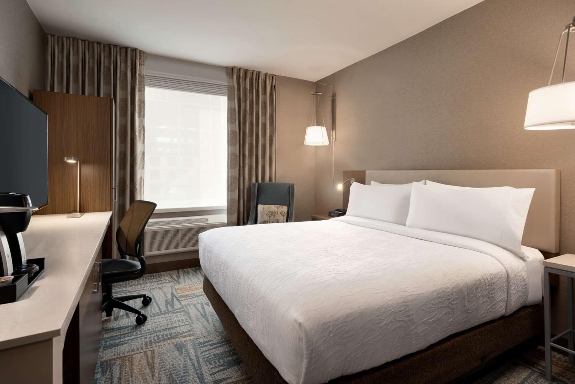 King Room at Hilton Garden Inn New York Times Square South in New York, NY