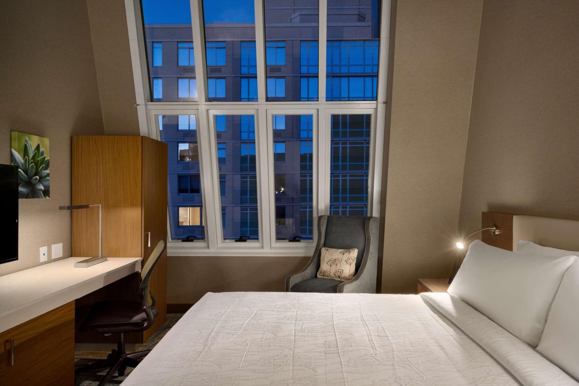 King Room with Skyline View  at Hilton Garden Inn New York Times Square South in New York, NY