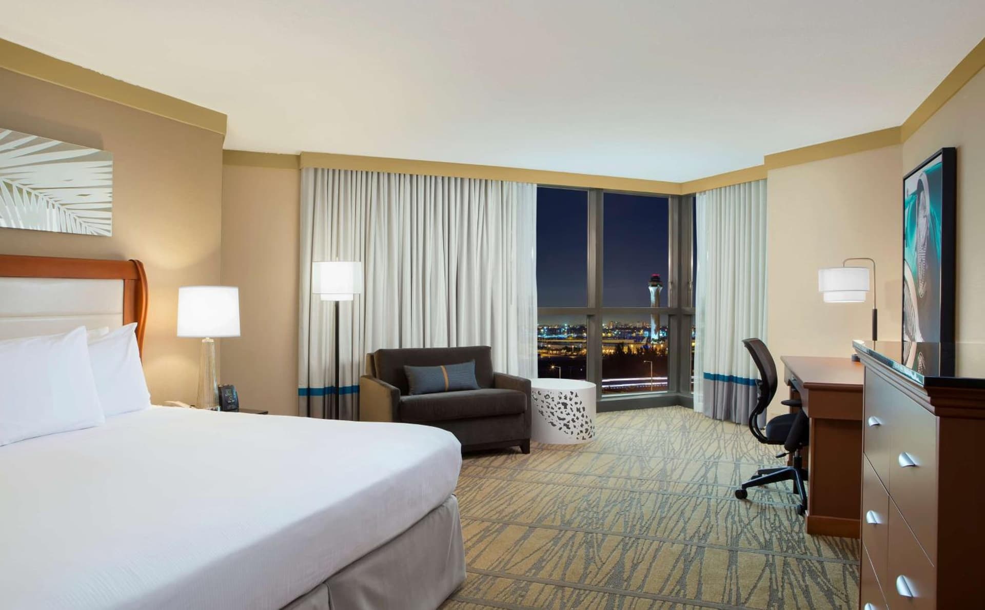 Deluxe King Room at DoubleTree by Hilton Hotel Miami Airport & Convention Center in Miami, FL