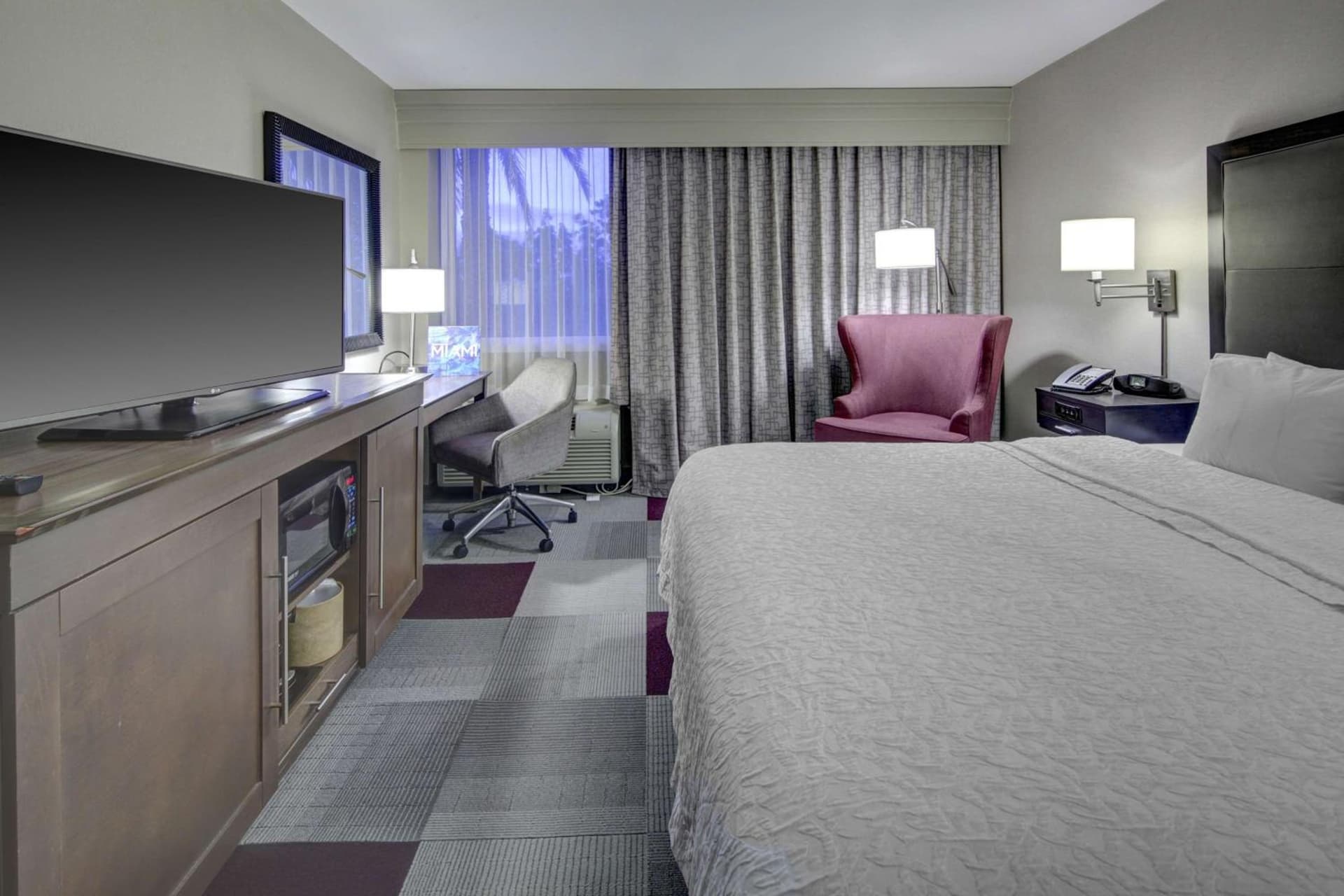 King Room - Mobility Access/Non-Smoking at Hampton Inn Miami-Coconut Grove/Coral Gables in Miami, FL