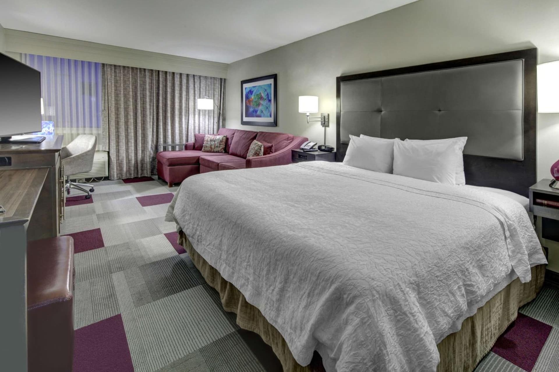 King Room with Sofa Bed and Study - Non-Smoking at Hampton Inn Miami-Coconut Grove/Coral Gables in Miami, FL
