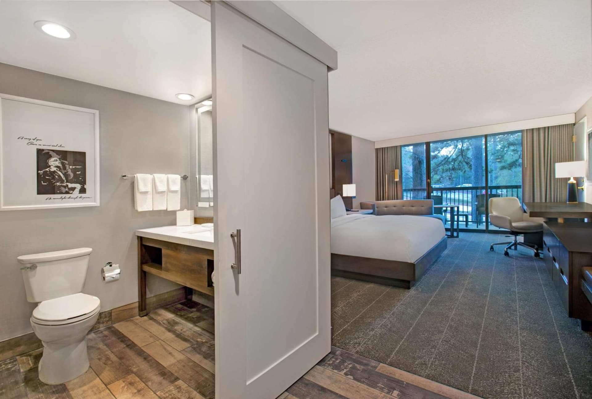 King Room at Hilton Peachtree City Atlanta Hotel & Conference Center in Peachtree City, GA