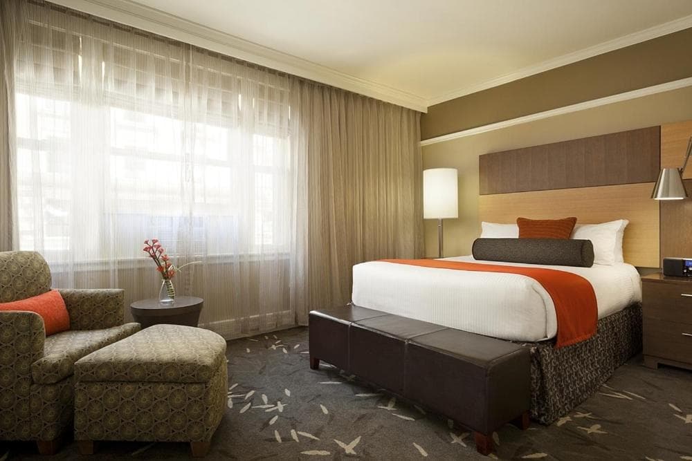 Deluxe King Room at Hotel Abri Union Square in San Francisco, CA