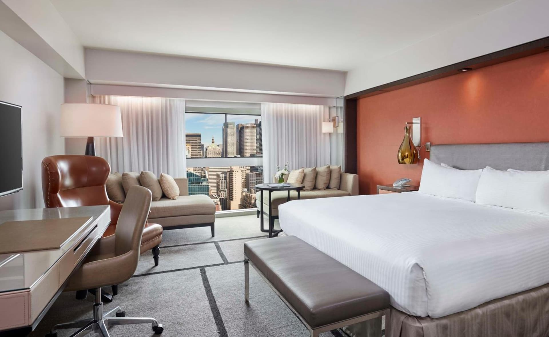 King Room with City View at Millennium Hilton New York One UN Plaza in New York, NY