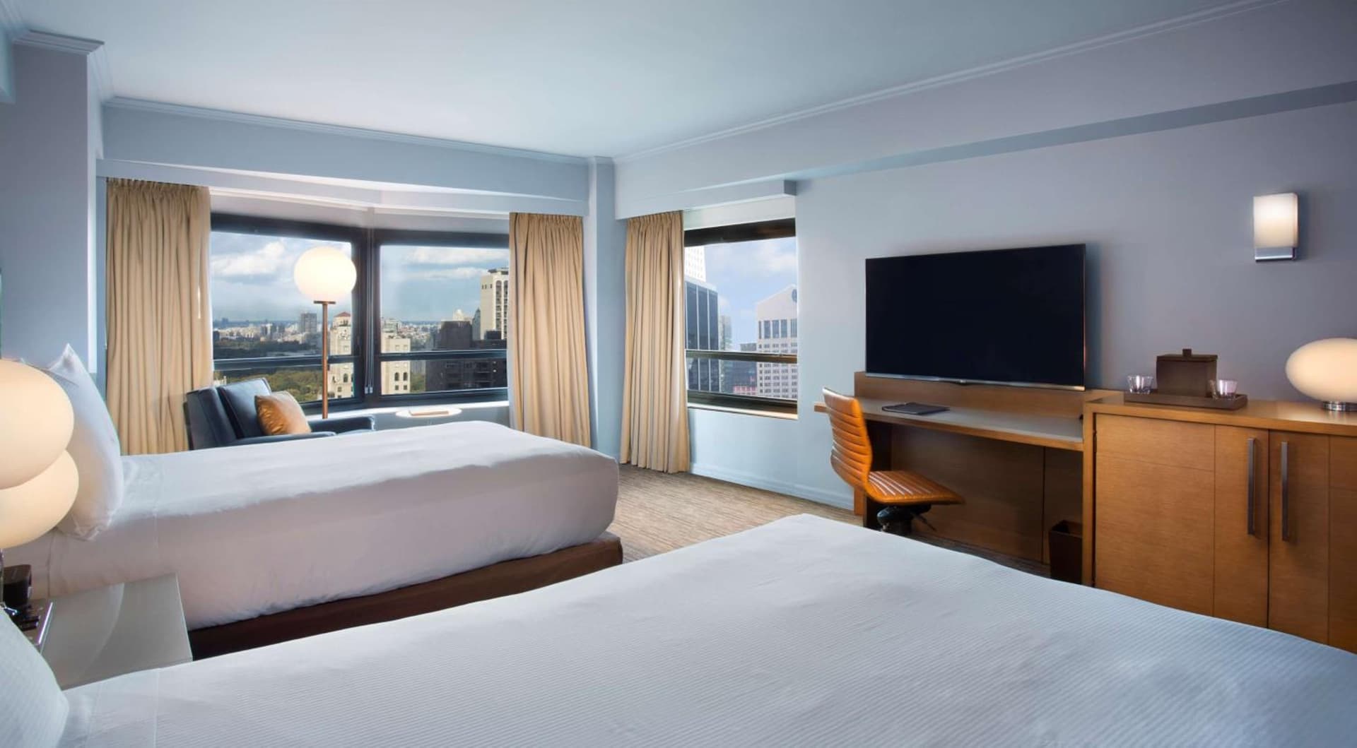 Premier Corner 2 Double Beds at New York Hilton Midtown in New York, NY