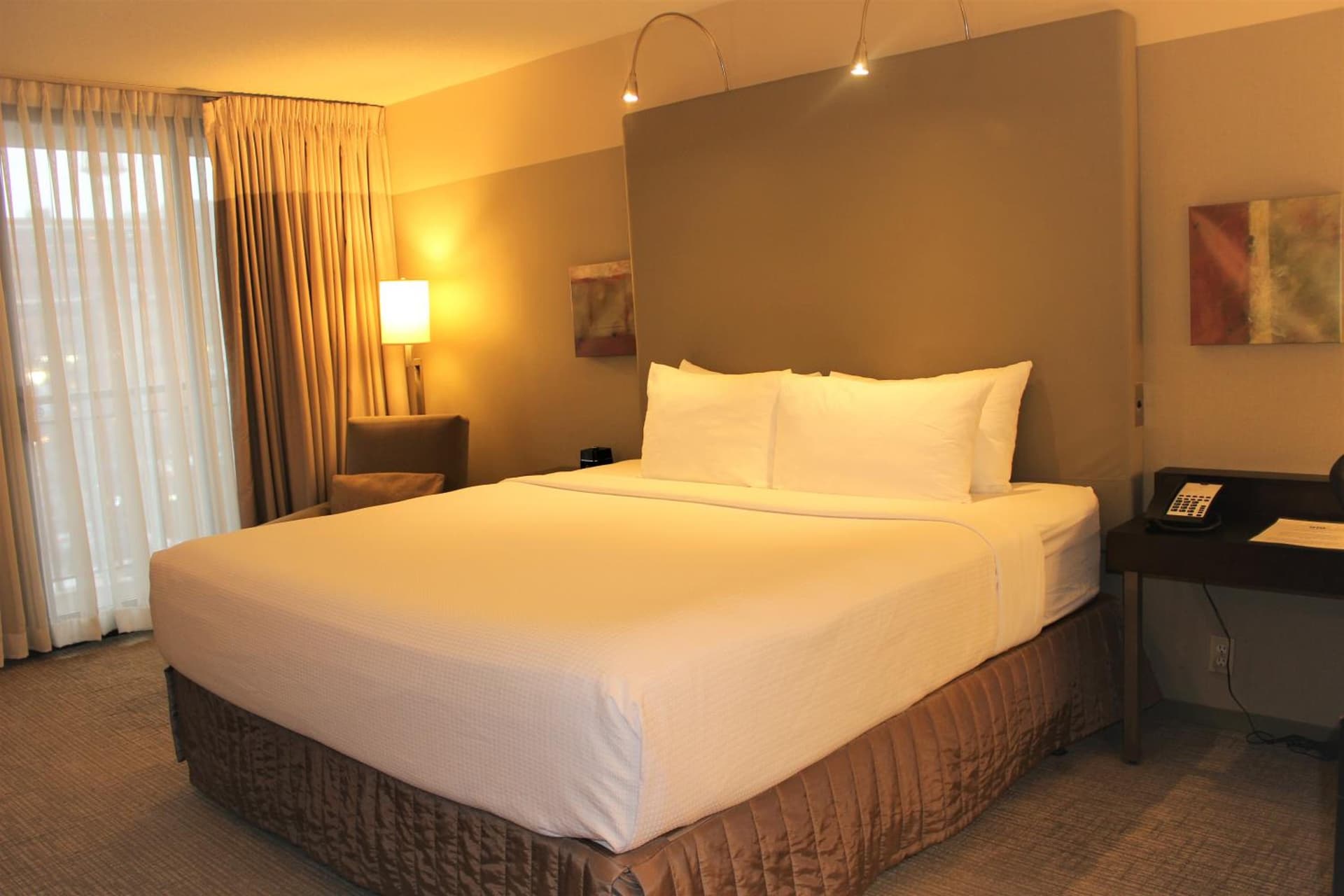 Standard King Room with Balcony - High Floor at Crowne Plaza - Chicago West Loop by IHG in Chicago, IL