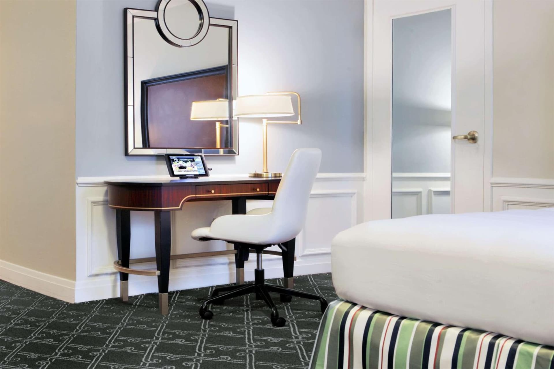 King Room at The Palmer House Hilton in Chicago, IL