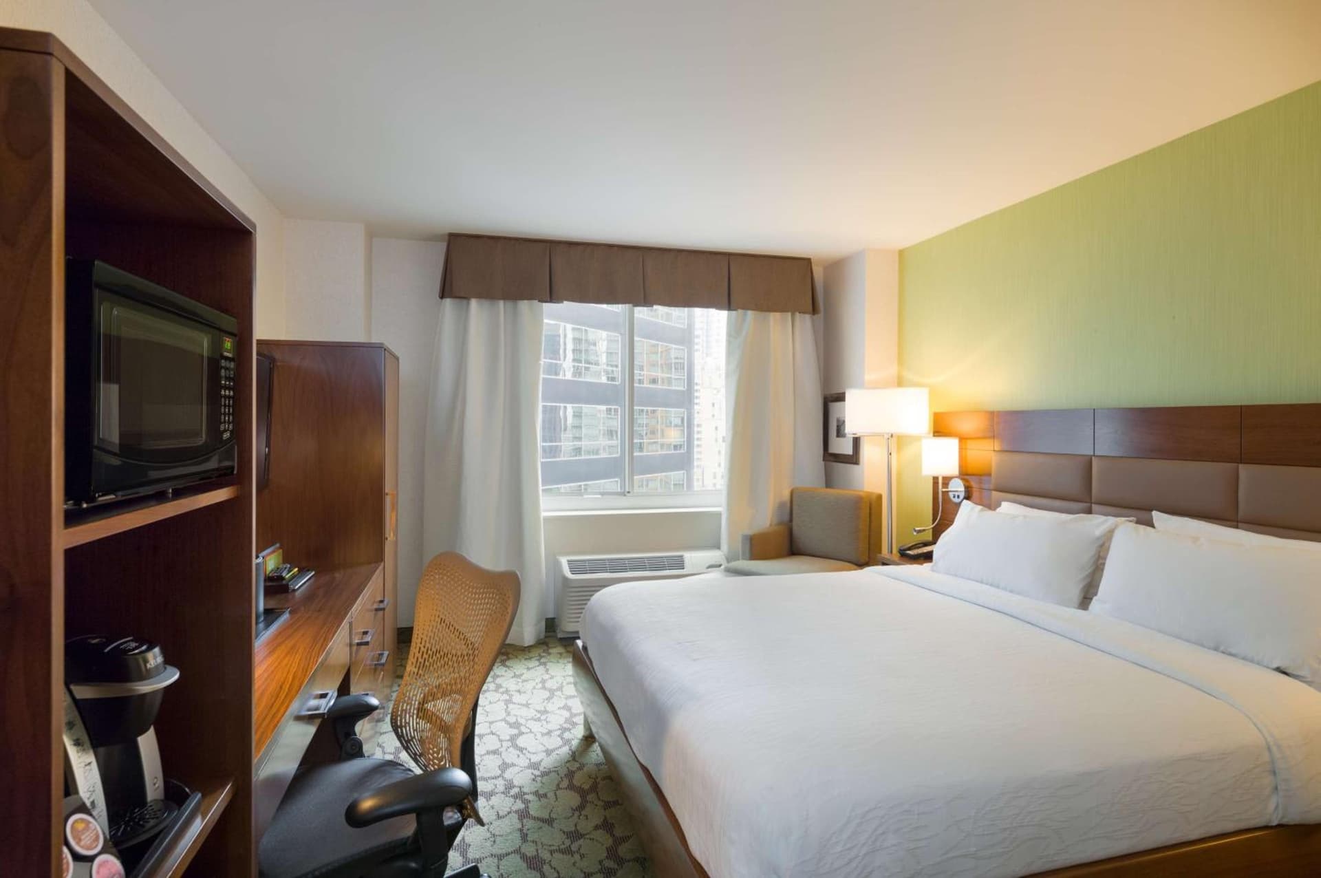 King Room with City View at Hilton Garden Inn New York Manhattan Midtown East in New York, NY