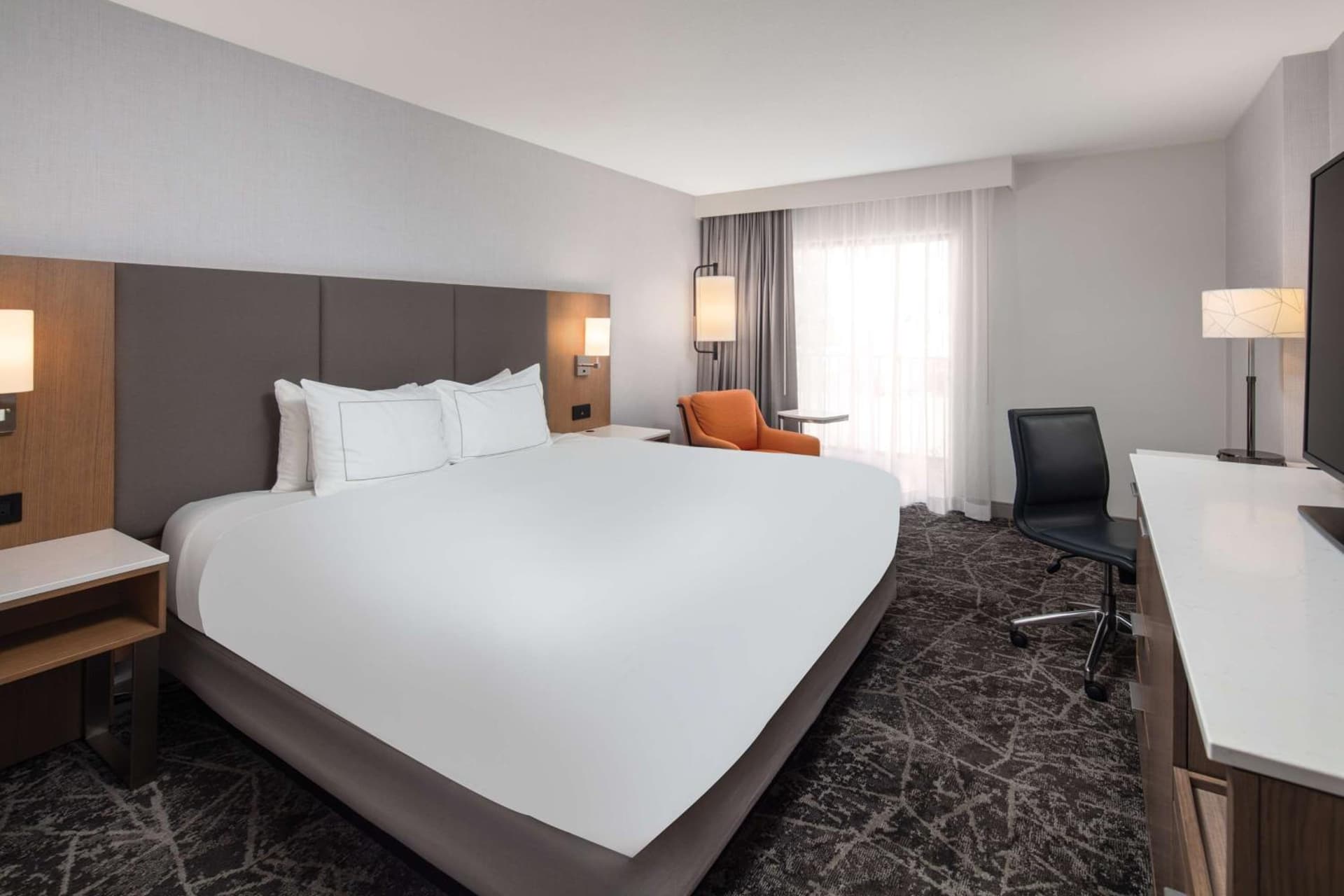 King Room at DoubleTree By Hilton Sacramento in Sacramento, CA