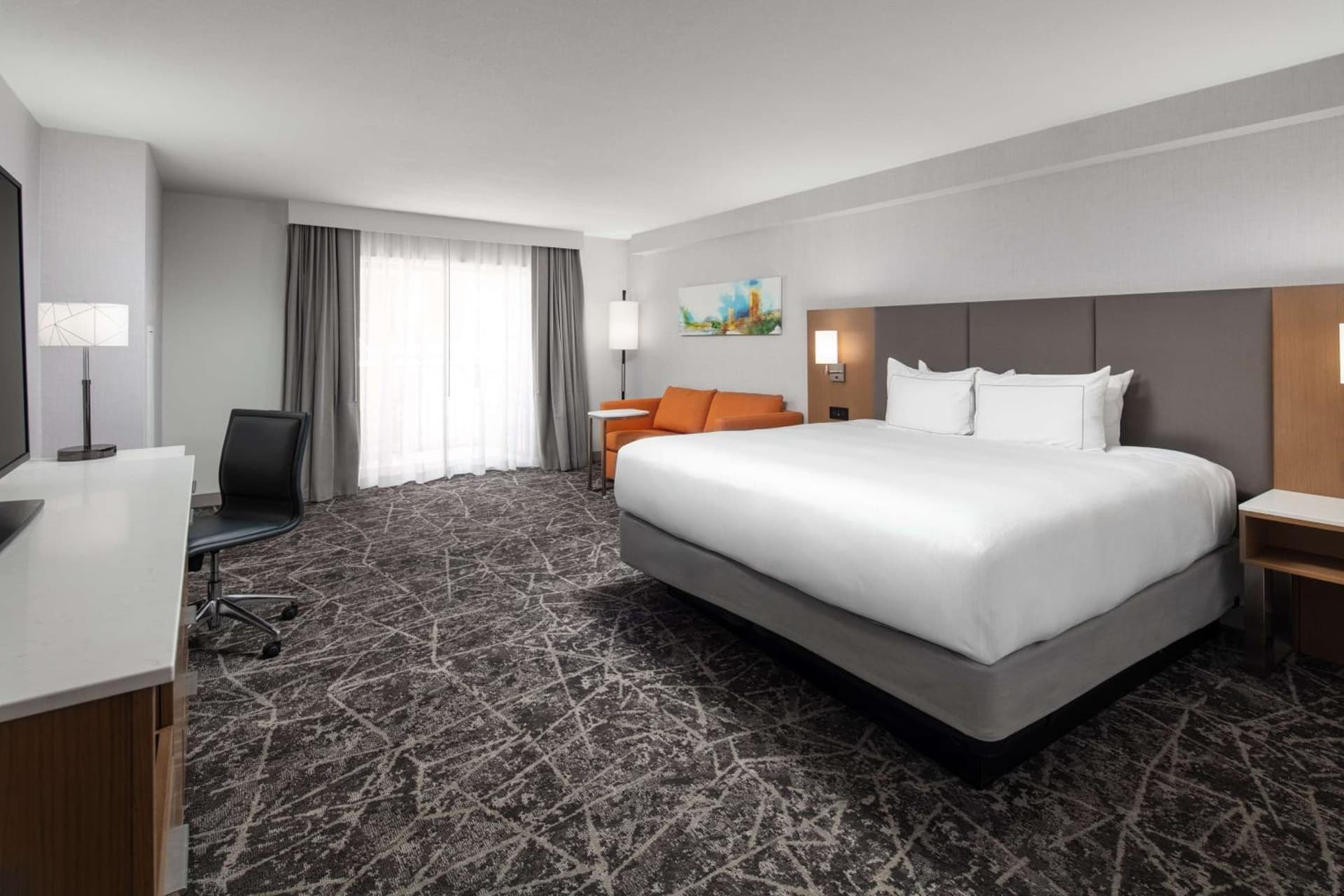King Room with Sofa Bed at DoubleTree By Hilton Sacramento in Sacramento, CA
