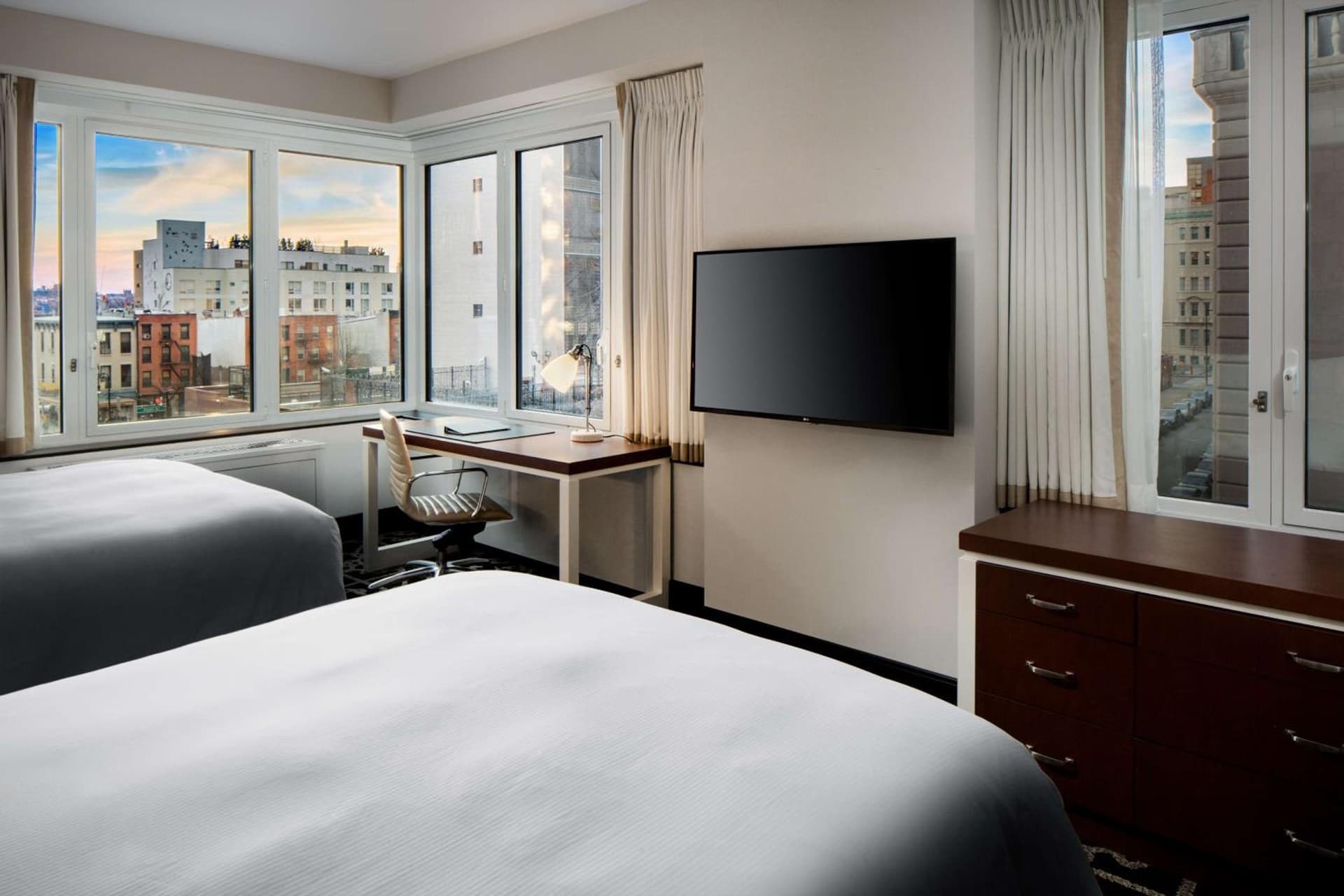 Deluxe Queen Room with Two Queen Beds - Hearing Accessible at Hilton Brooklyn New York - Newly Renovated in Brooklyn, NY
