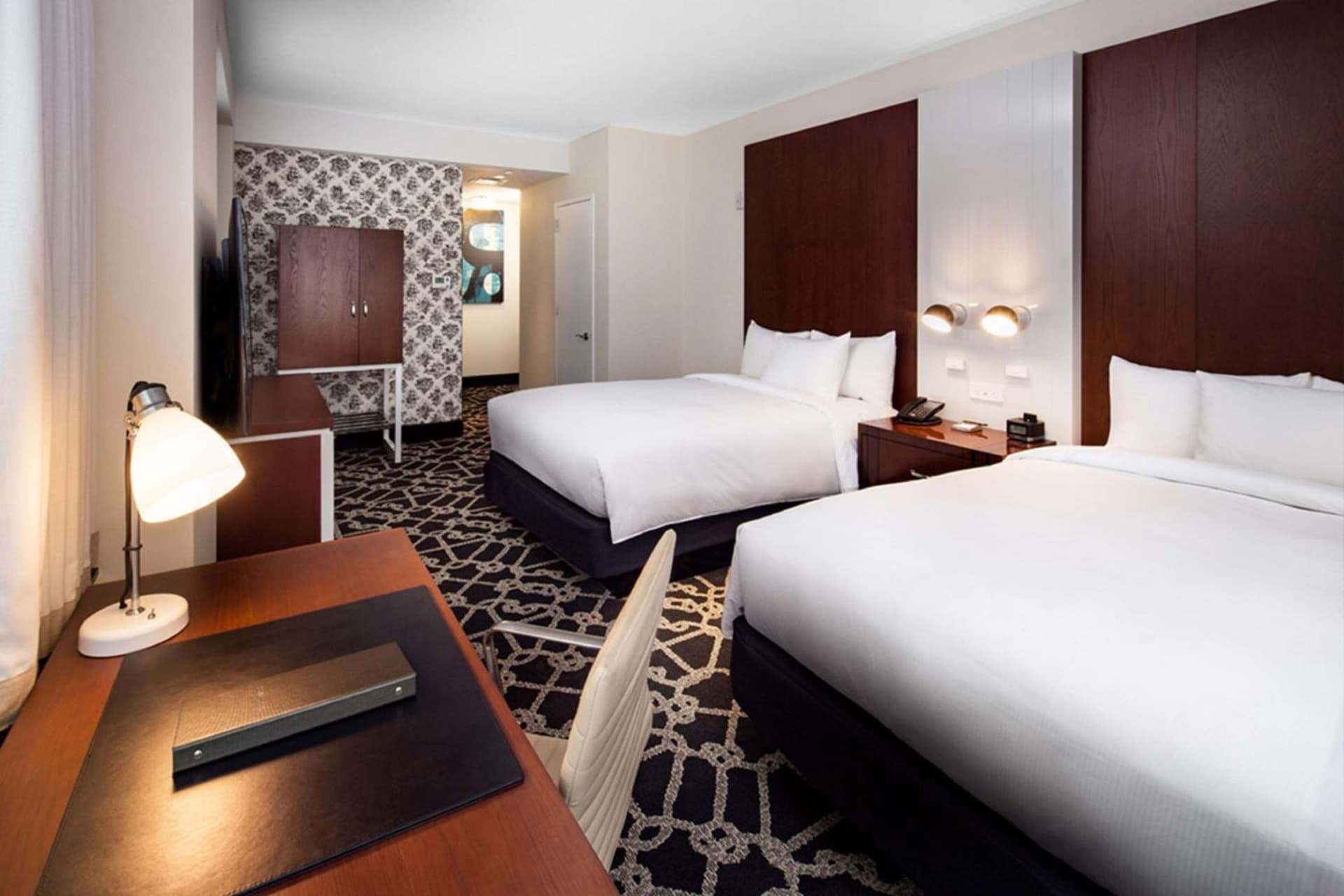 Queen Room with Two Queen Beds at Hilton Brooklyn New York - Newly Renovated in Brooklyn, NY
