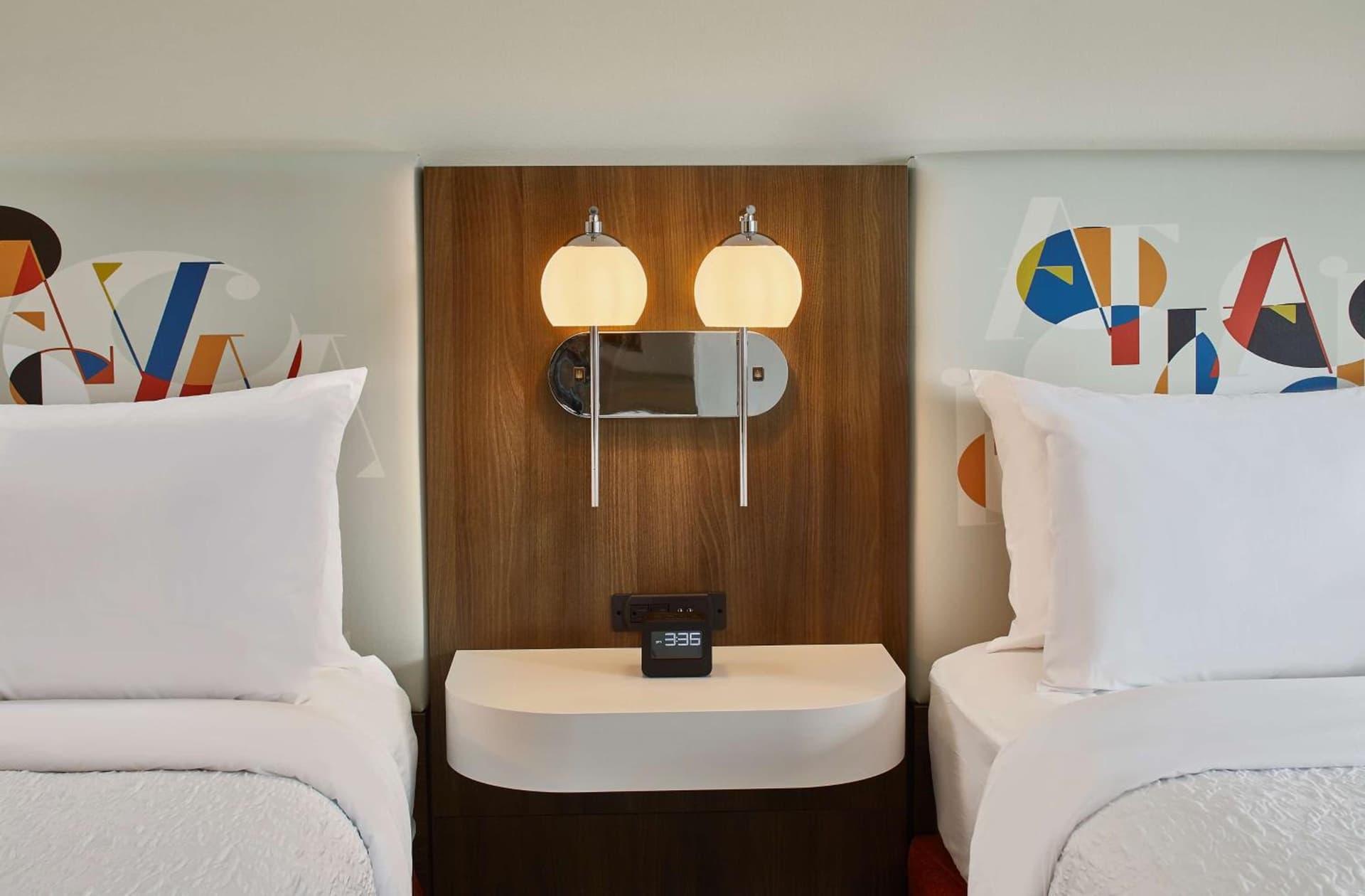 Queen Room with Two Queen Beds and View - Hearing Accessible at Hampton Inn & Suites Atlanta-Midtown, Ga in Atlanta, GA