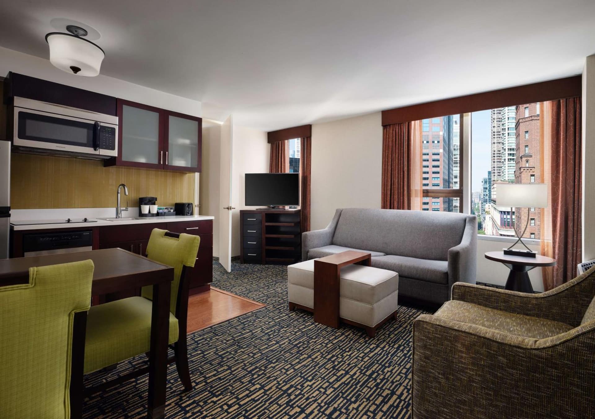 One-Bedroom King Suite at Homewood Suites by Hilton Chicago Downtown - Magnificent Mile in Chicago, IL