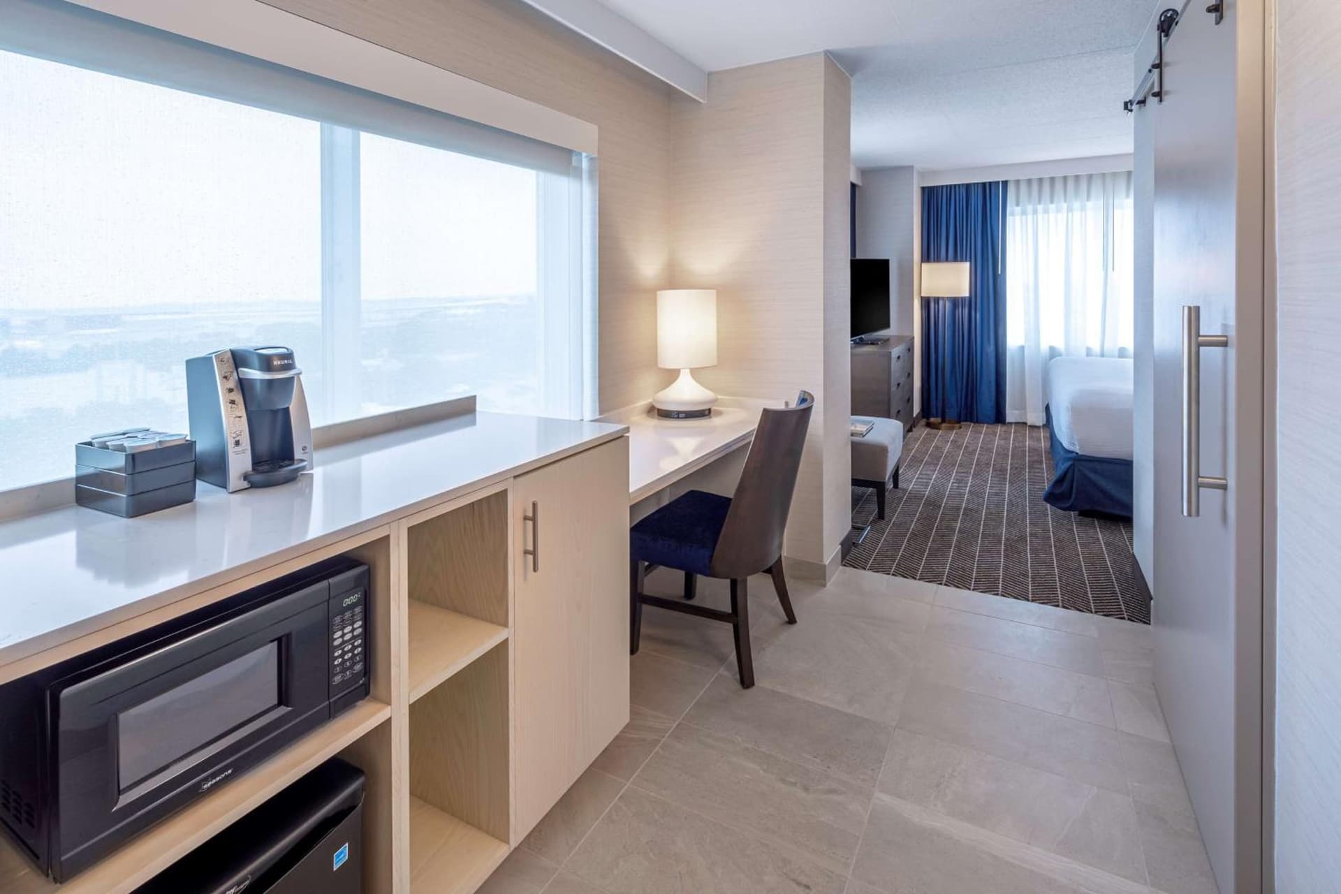 King Suite - Non-Smoking at Embassy Suites Boston at Logan Airport in Boston, MA