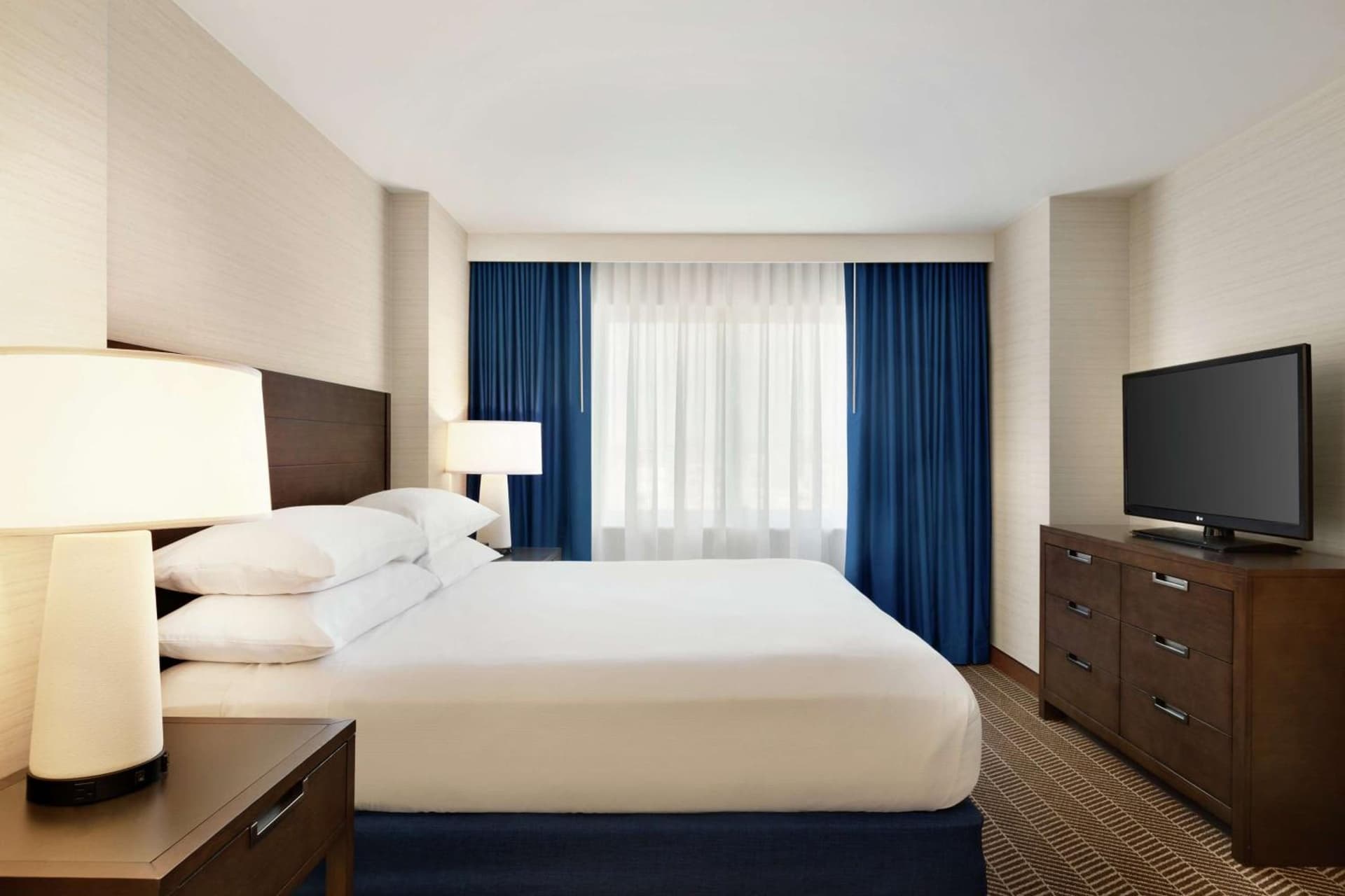 Two-Room King Suite - Non-Smoking at Embassy Suites Boston at Logan Airport in Boston, MA