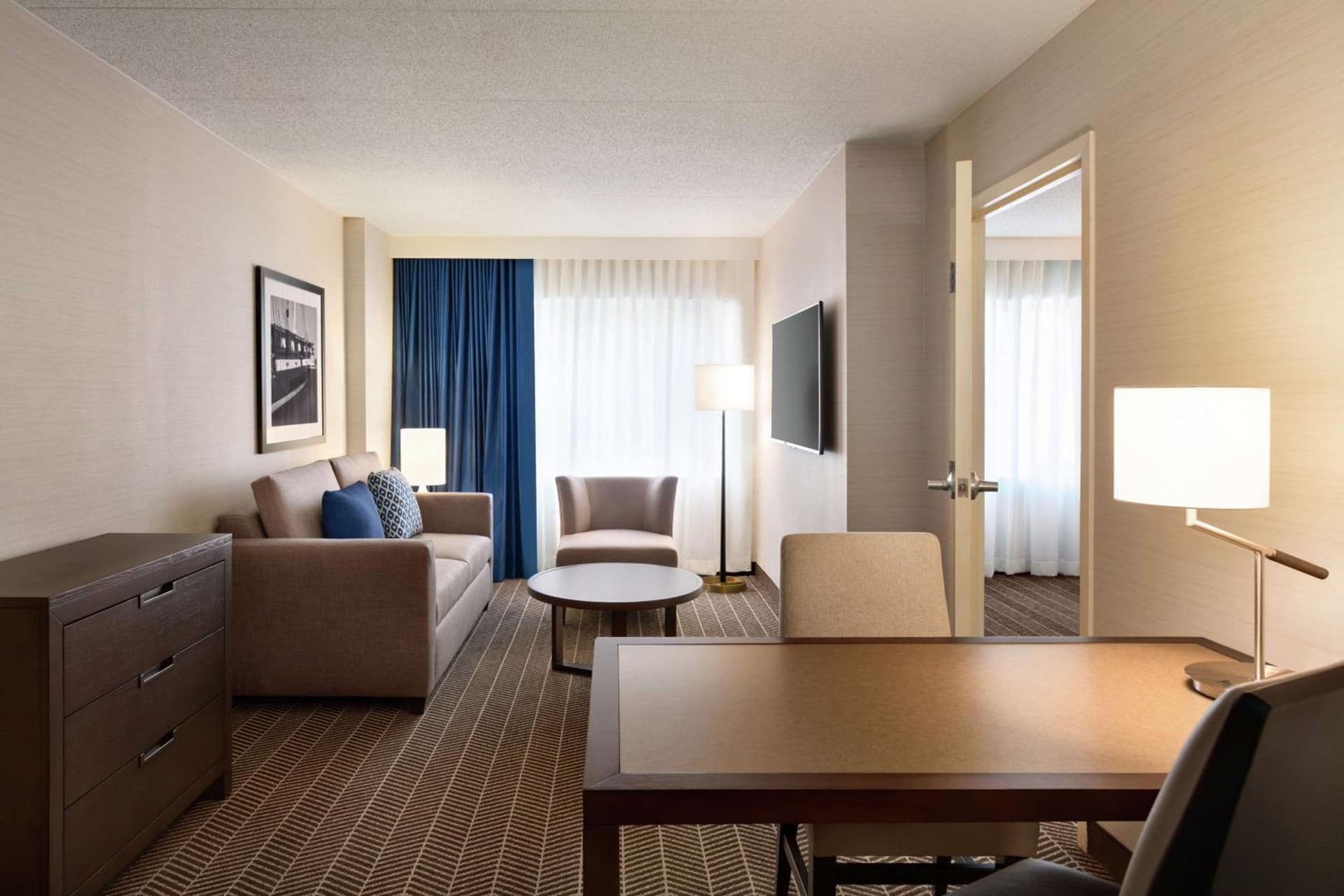King Room - Mobility Access/Non-Smoking at Embassy Suites Boston at Logan Airport in Boston, MA