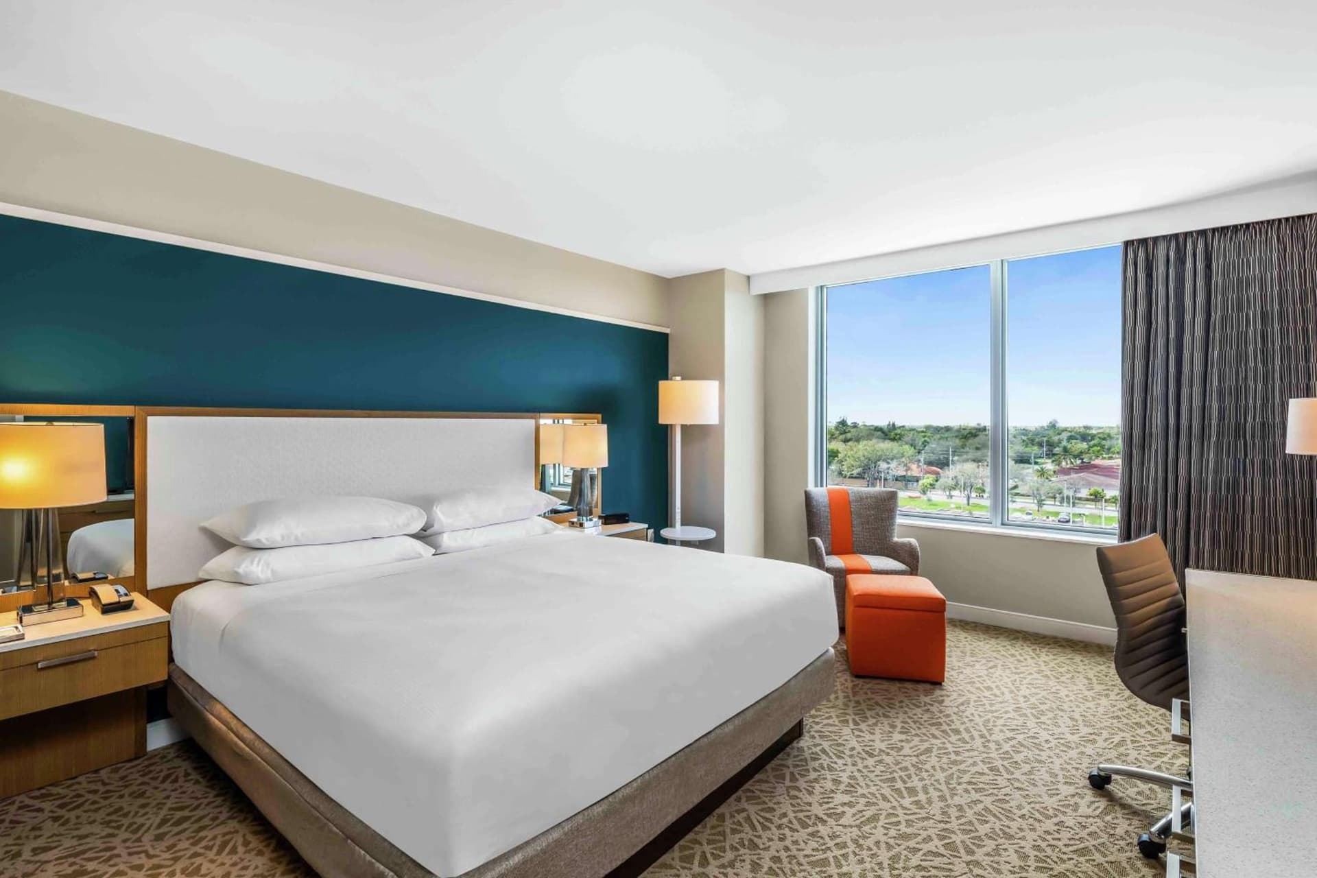 King Room at Hilton Miami Dadeland in South Miami, FL