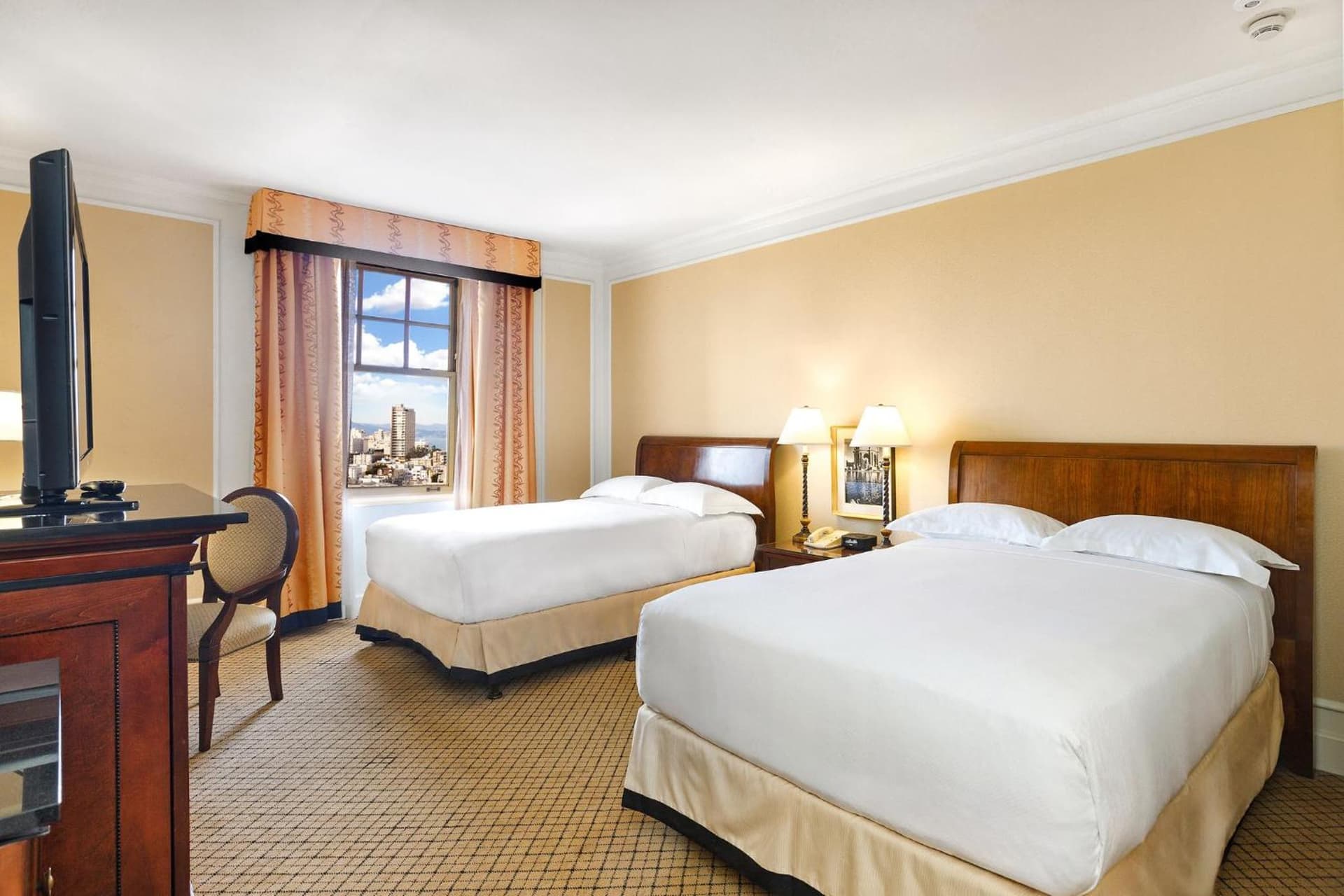 Classic Double Room with Two Double Beds at InterContinental Mark Hopkins San Francisco by IHG in San Francisco, CA