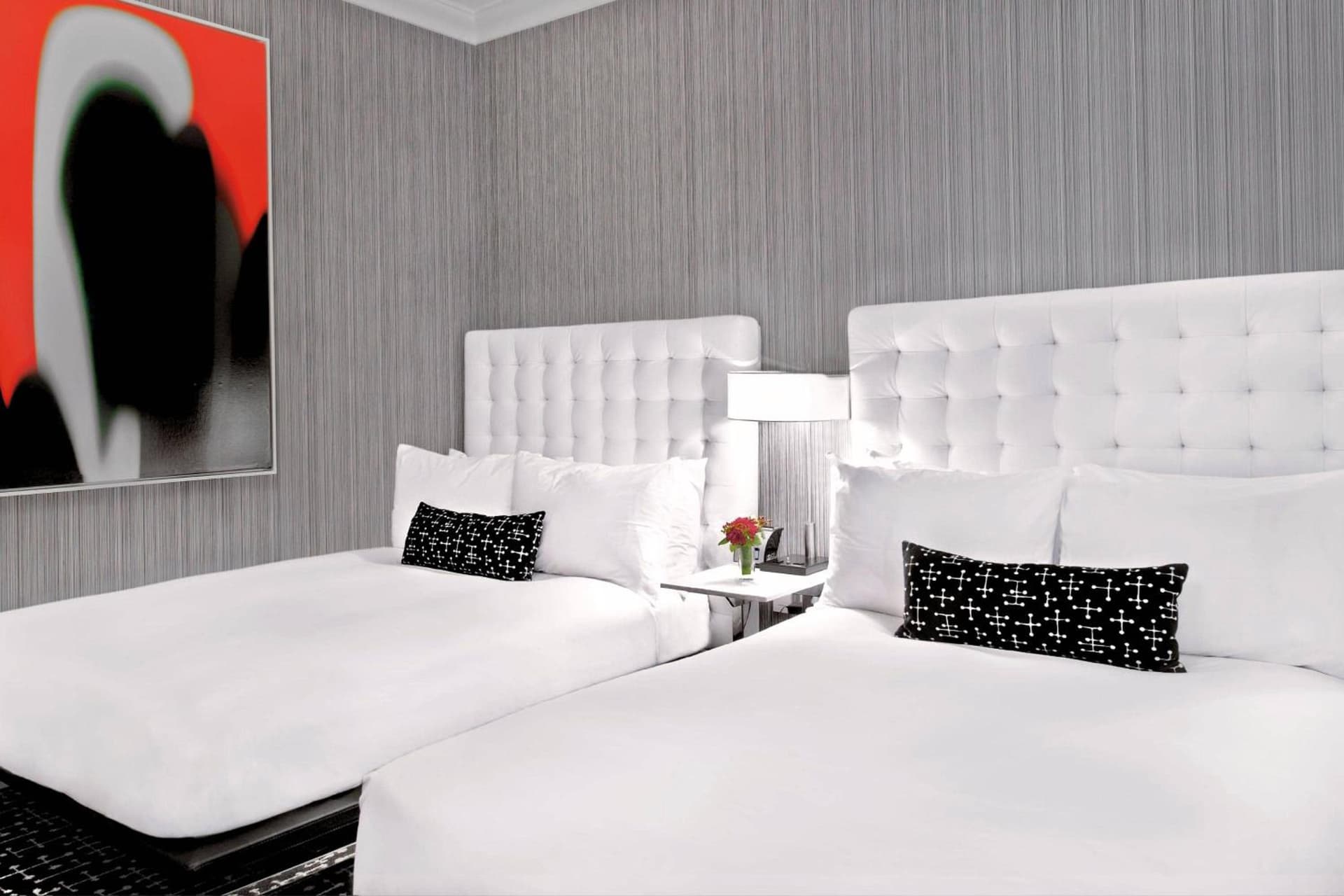 Deluxe Double Room with Two Double Beds at Moderne Hotel in New York, NY
