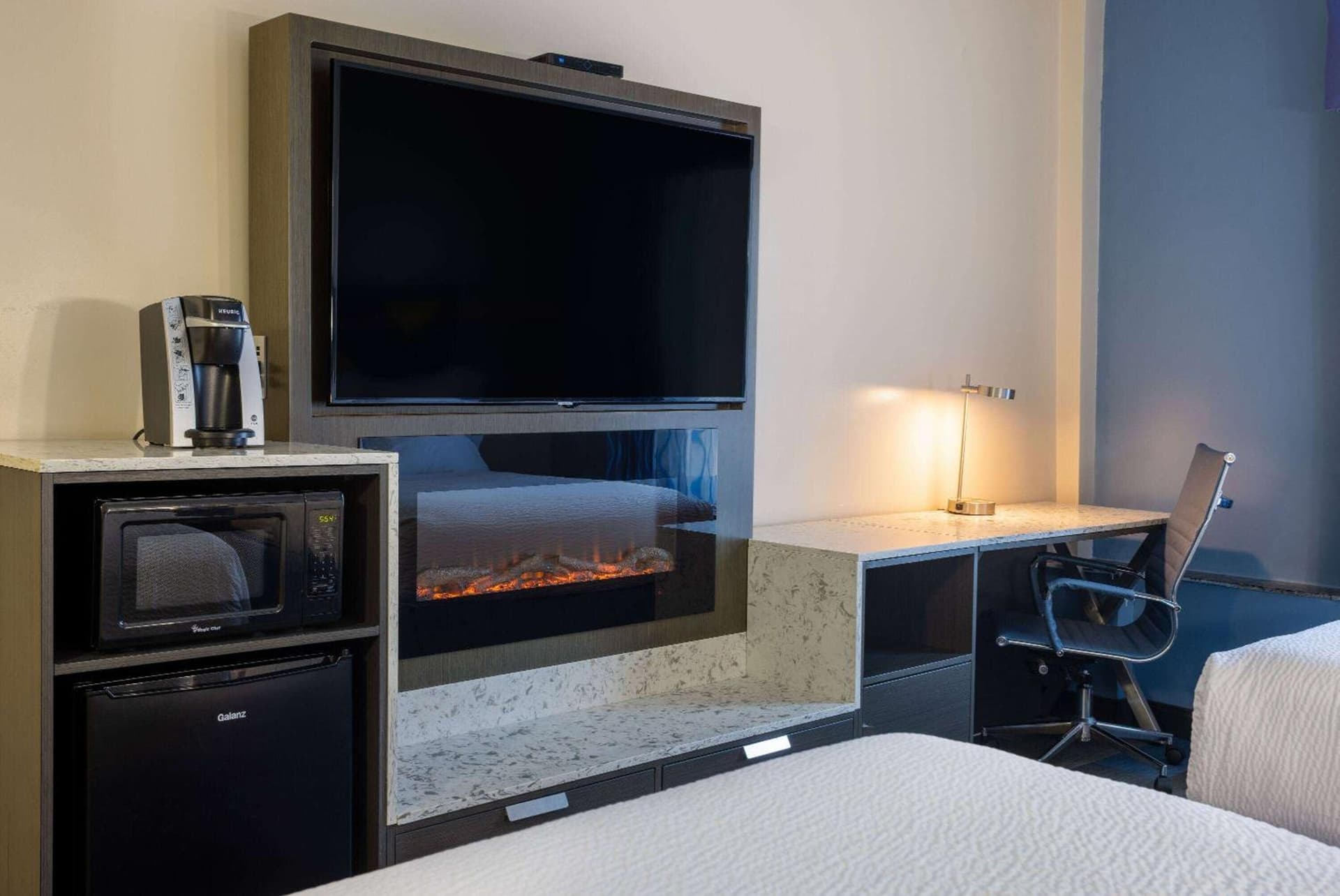 Queen Room with Two Queen Beds - Non-Smoking at Days Hotel by Wyndham North Bergen in North Bergen