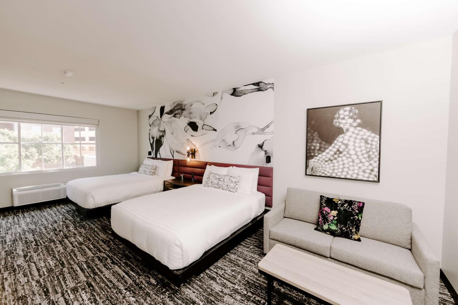 Queen Suite with Bath Tub and Sofa Bed - Mobility Accessible/Non-Smoking at Aiden San Antonio Riverwalk in San Antonio, TX