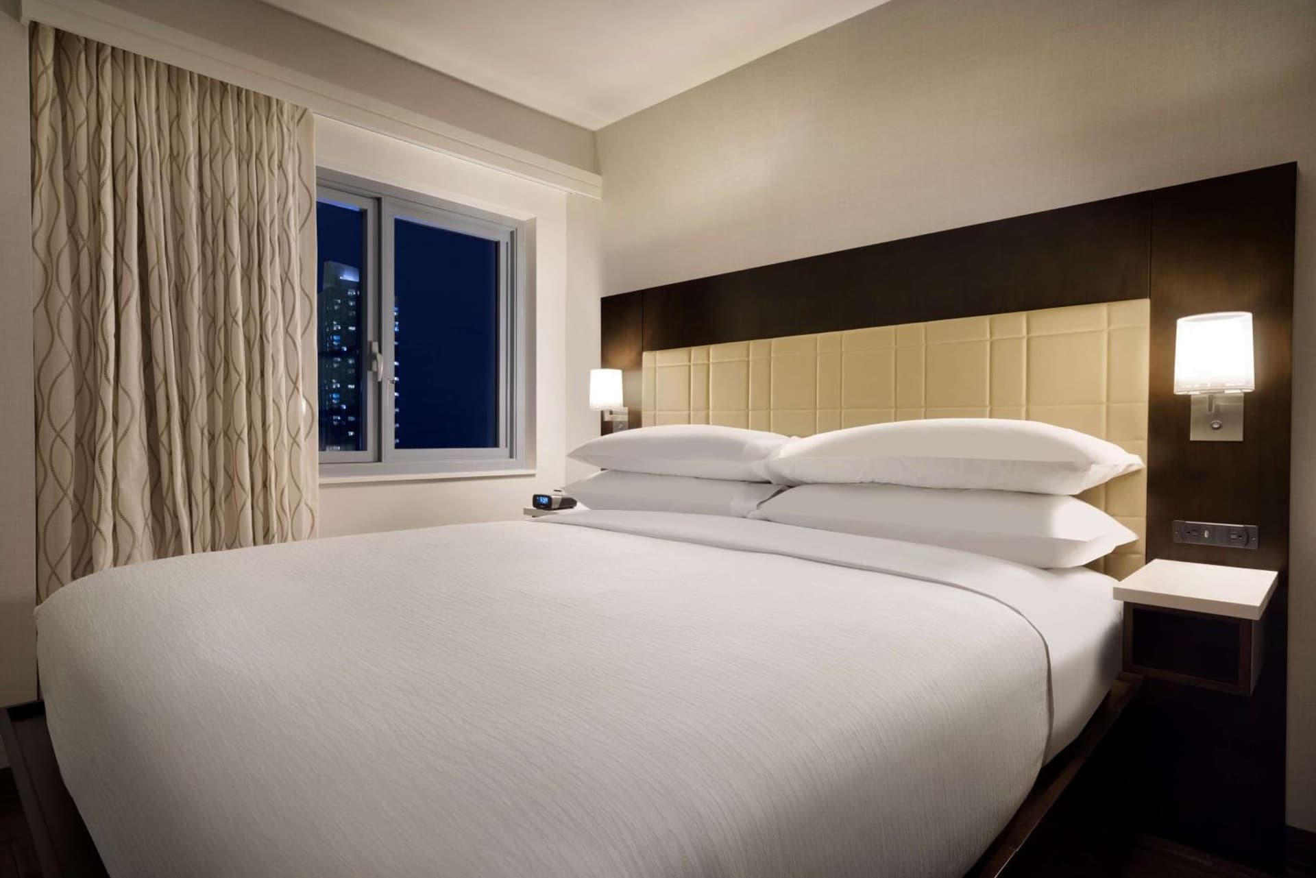 King Studio Suite with View - Hearing Accessible at Newly Renovated Embassy Suites By Hilton New York Manhattan Times Square in New York, NY