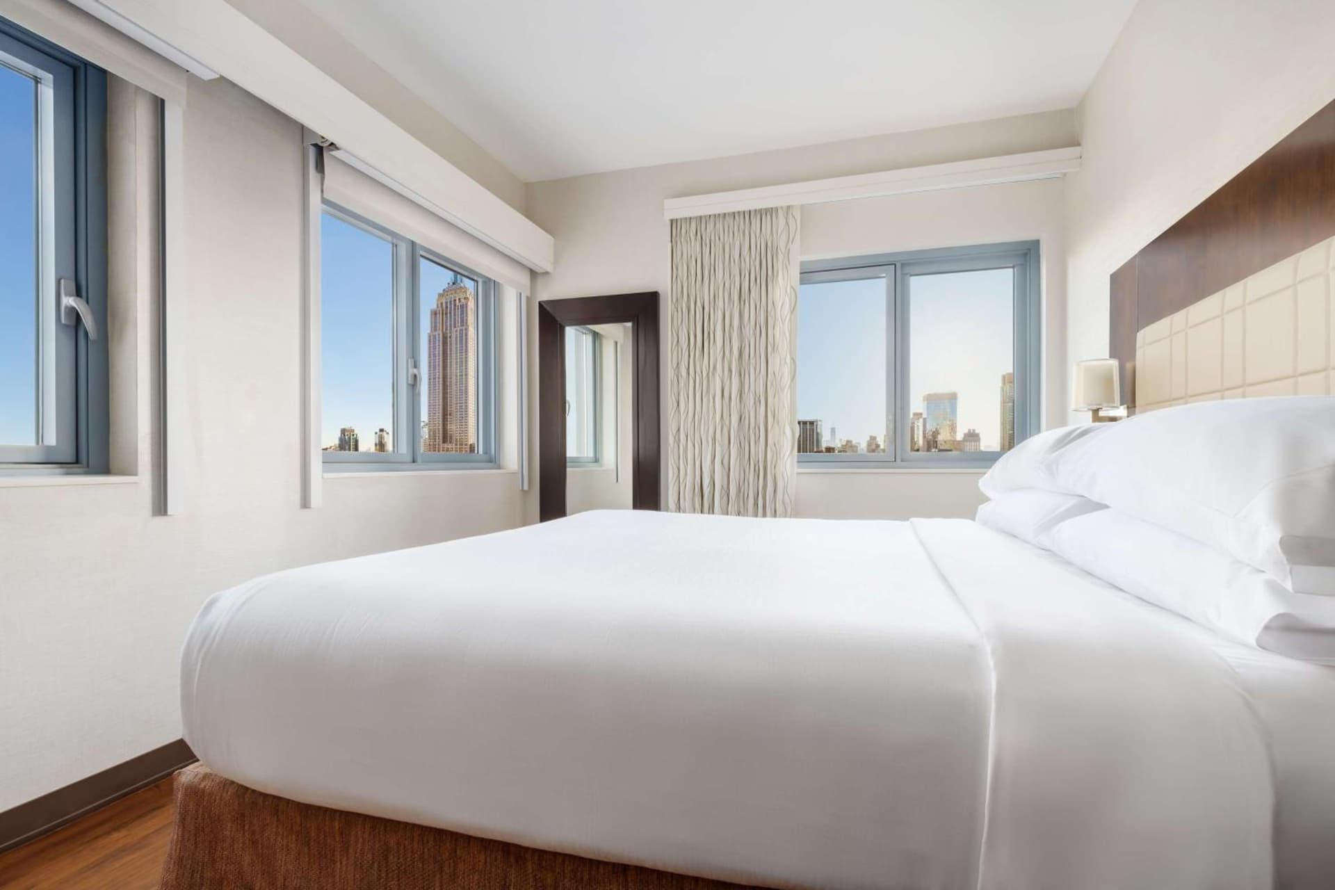 King Junior Suite Empire State Building Skyview at Newly Renovated Embassy Suites By Hilton New York Manhattan Times Square in New York, NY