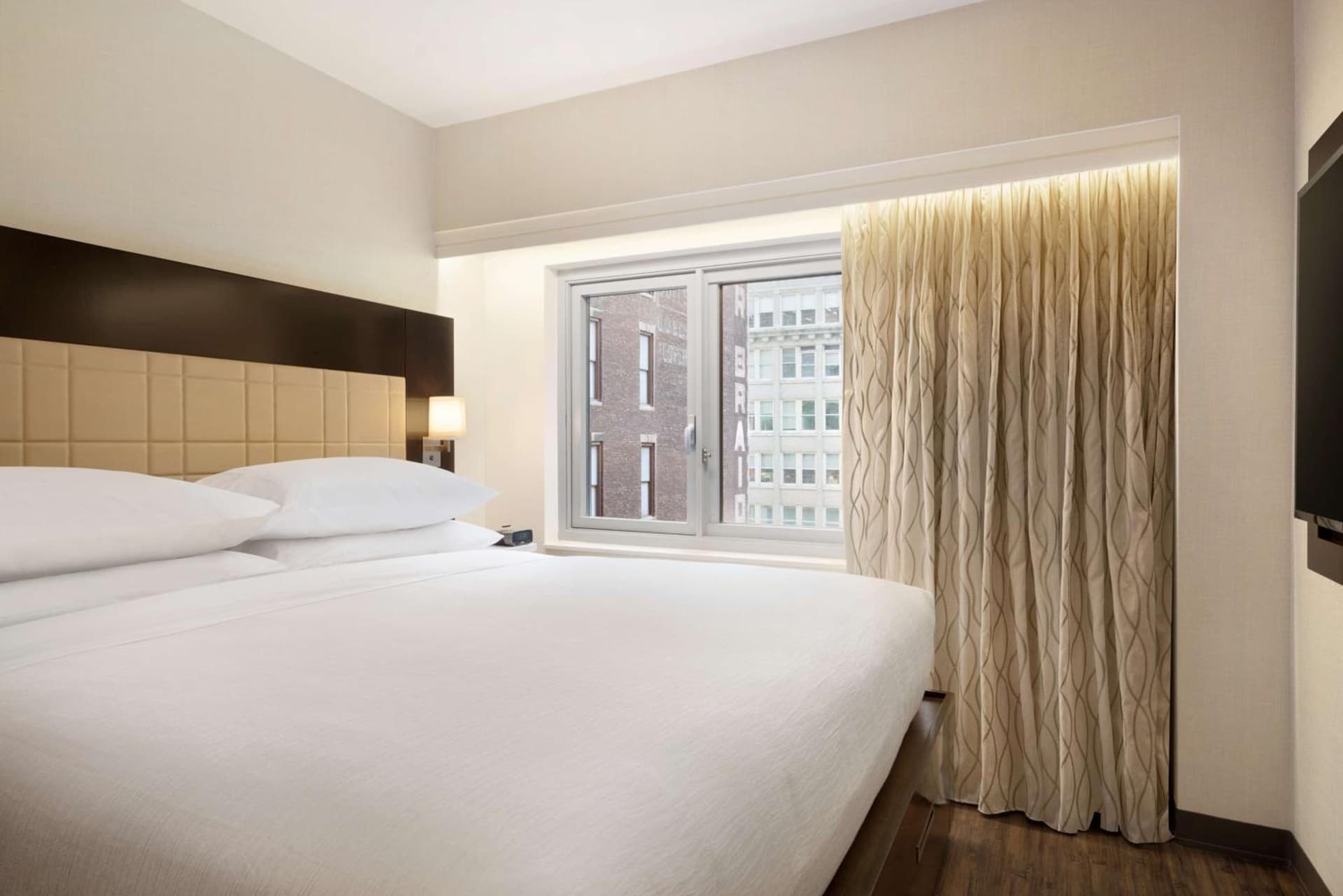 Junior King Suite with Sofa Bed at Newly Renovated Embassy Suites By Hilton New York Manhattan Times Square in New York, NY