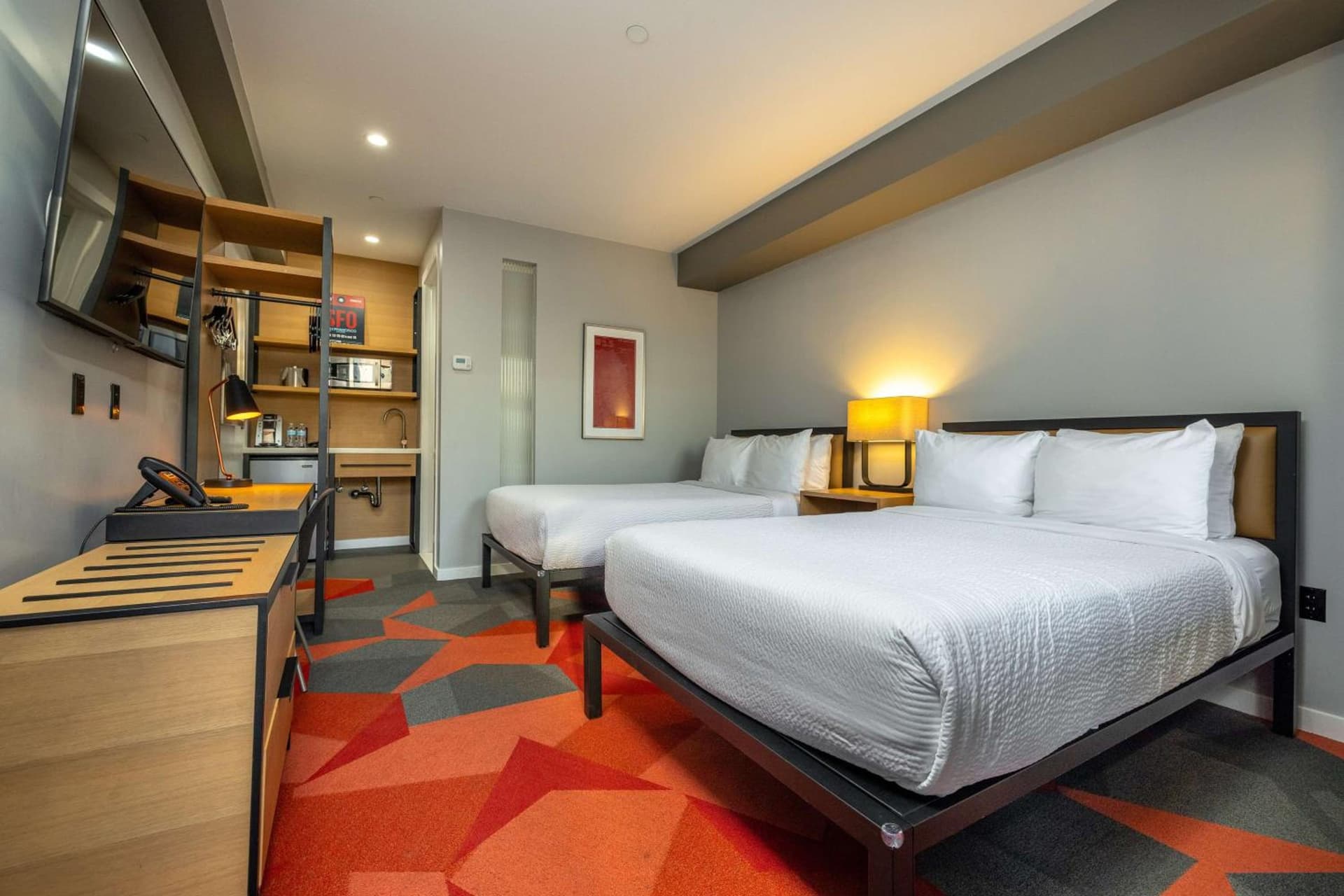 Double Room with Two Double Beds at Infinity Hotel San Francisco, Tapestry Collection by Hilton in San Francisco, CA