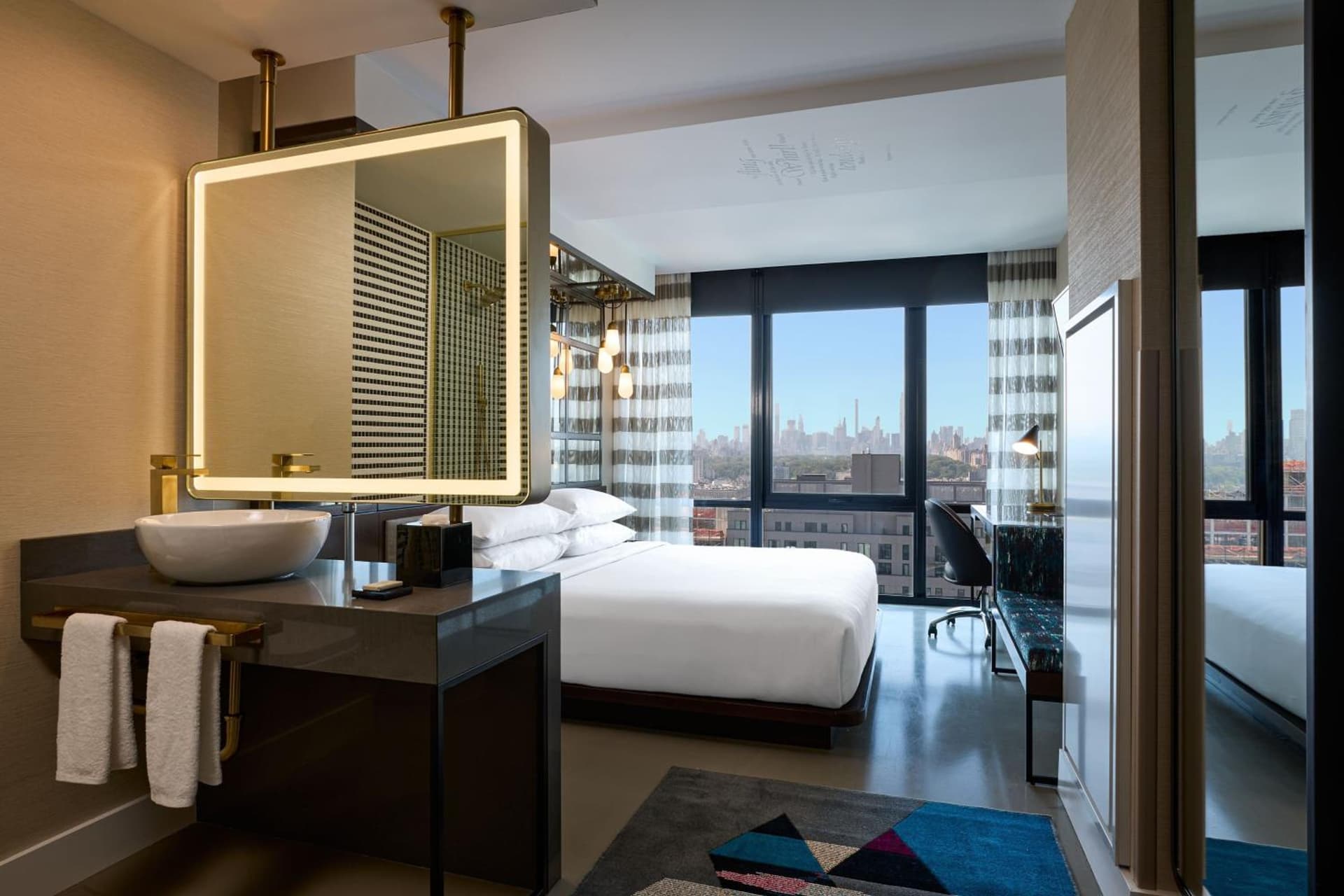 King Room with Central Park View at Renaissance New York Harlem Hotel in New York, NY