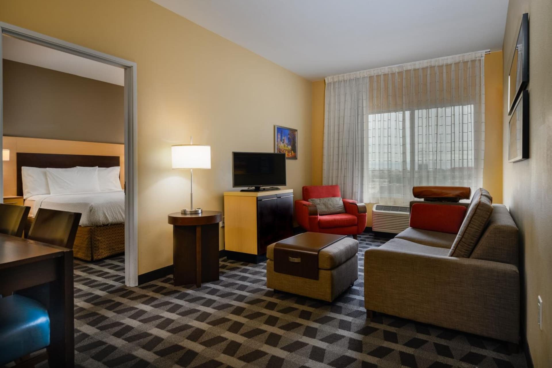 Two-Bedroom Suite with Two Queen Beds and Sofa Bed at TownePlace Suites by Marriott Houston Westchase in Houston, TX