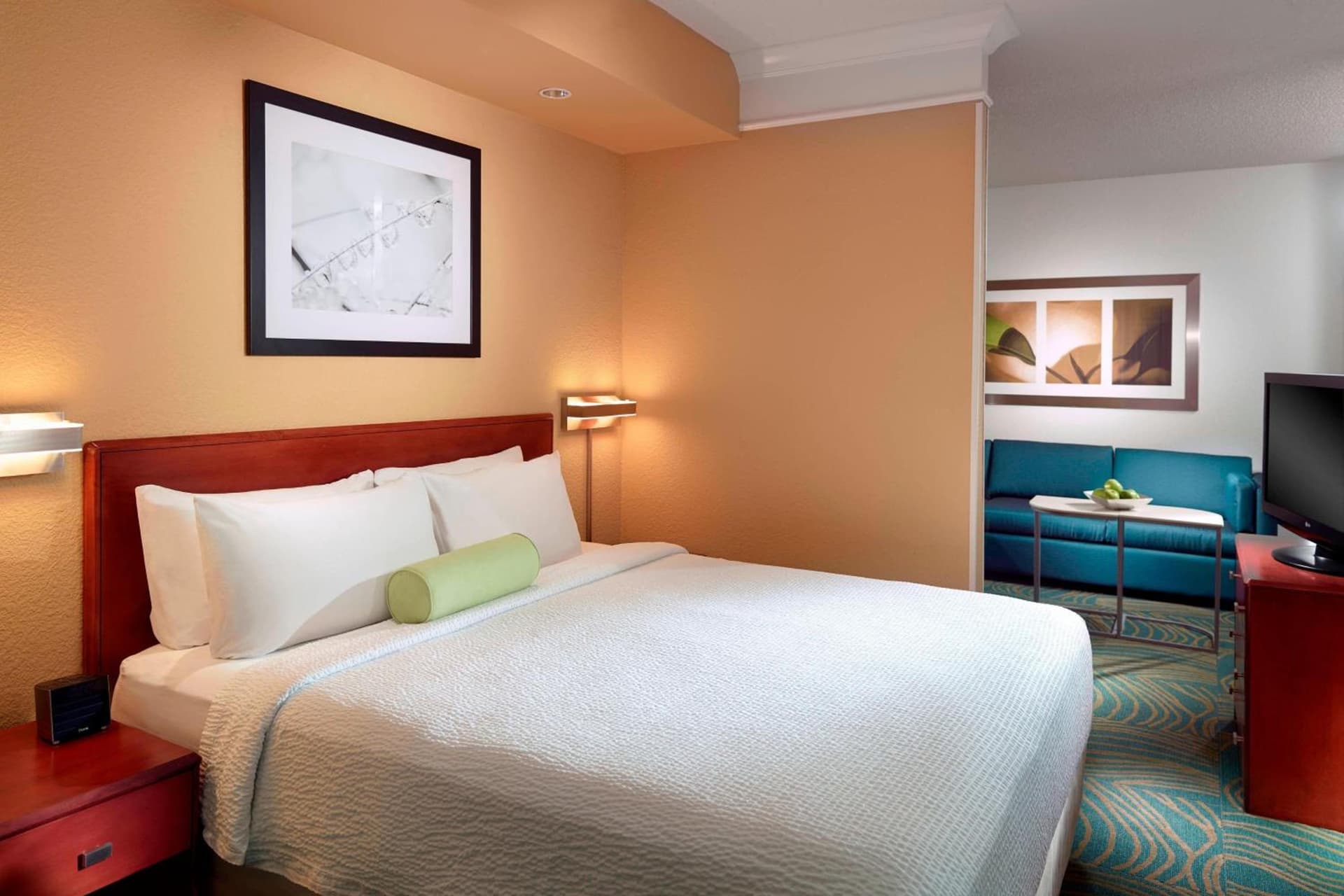 King Suite with Sofa Bed at SpringHill Suites by Marriott Atlanta Buckhead in Atlanta, GA