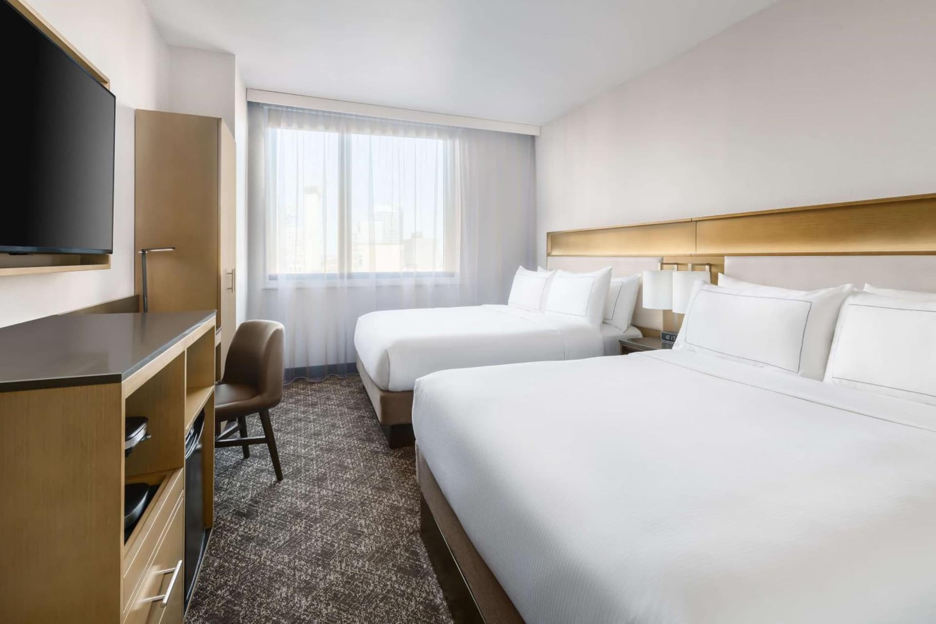 Queen Room with Two Queen Beds at DoubleTree by Hilton New York Times Square South in New York, NY