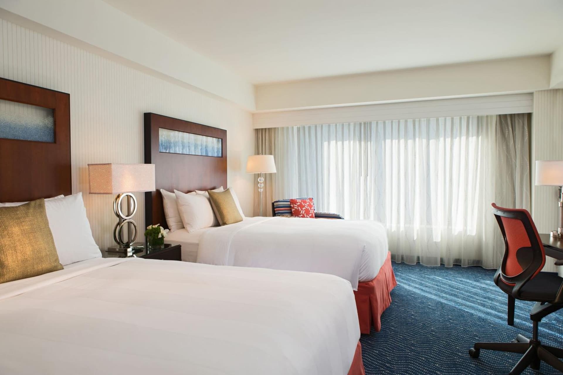 Double Room with View at Renaissance Boston Seaport District in Boston, MA