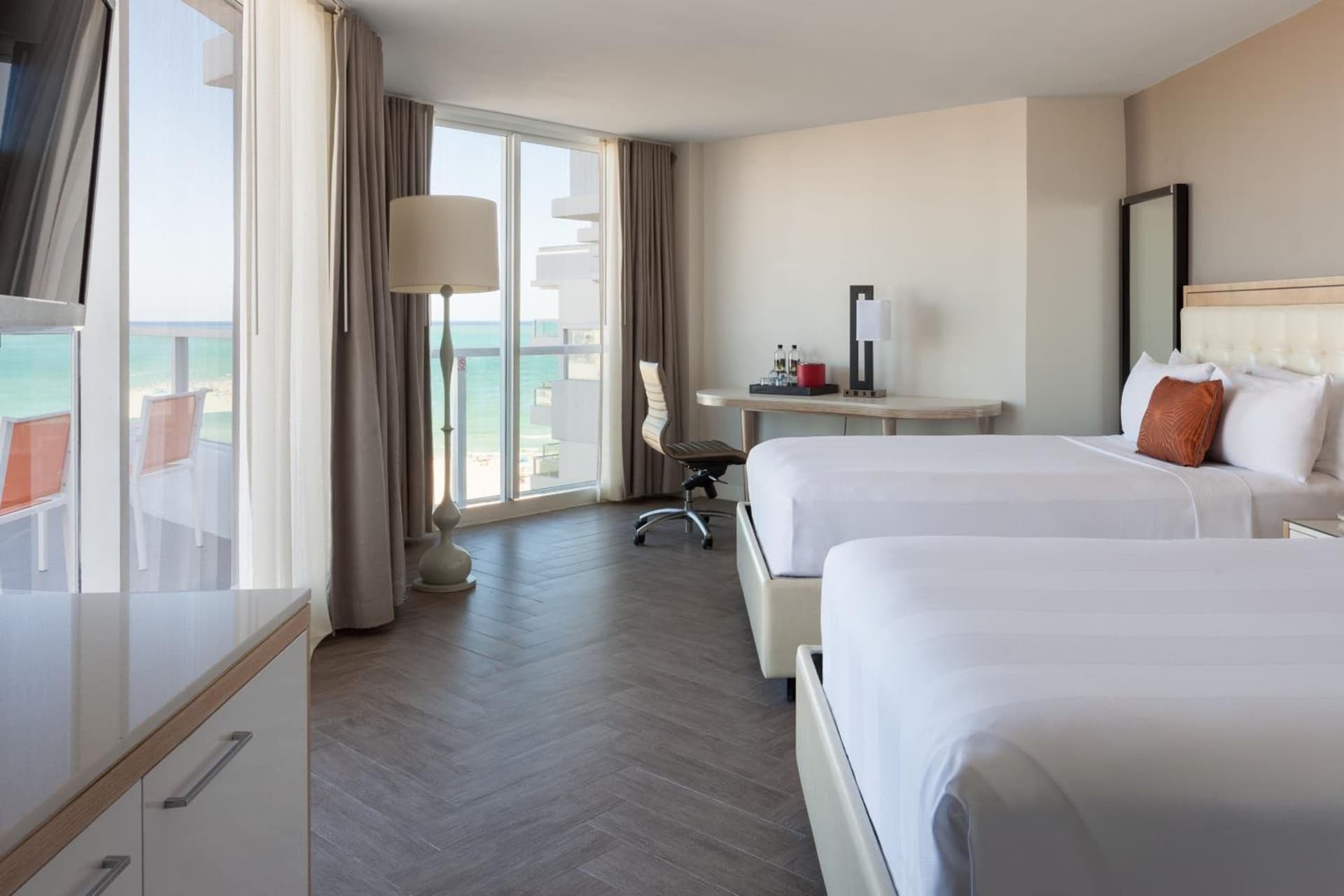 Double Room with Ocean View at Marriott Stanton South Beach in Miami Beach, FL