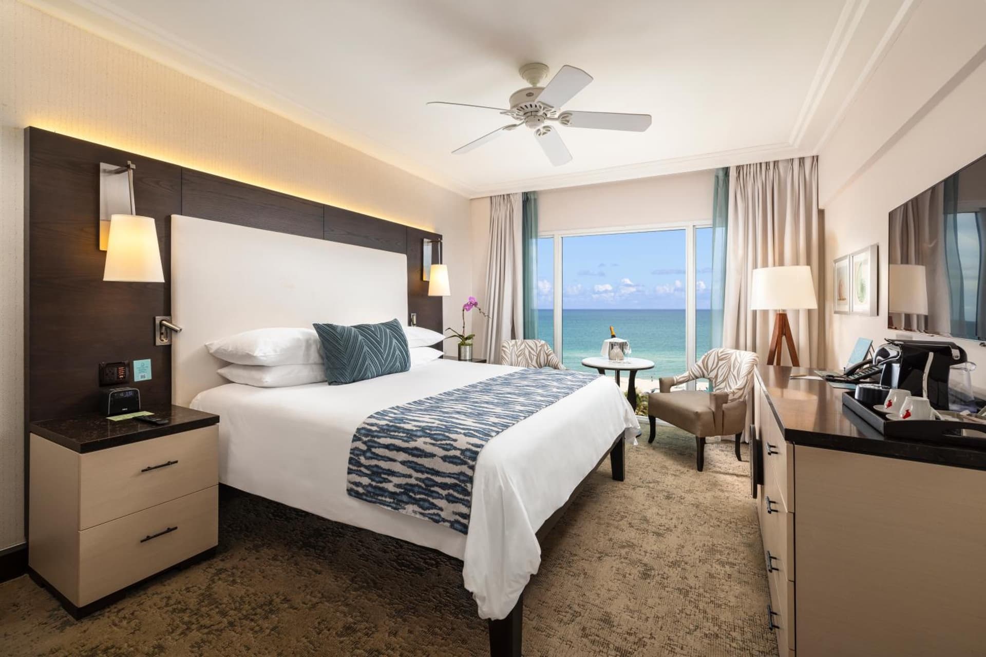 1 King Bed With Ocean View at The Palms Hotel & Spa in Miami Beach, FL